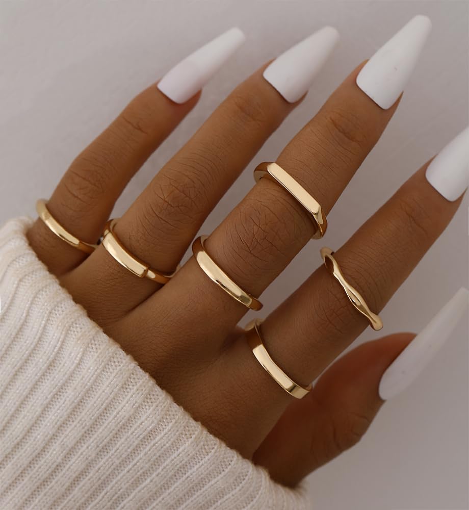 iF YOU 25-Piece Gold Ring Set