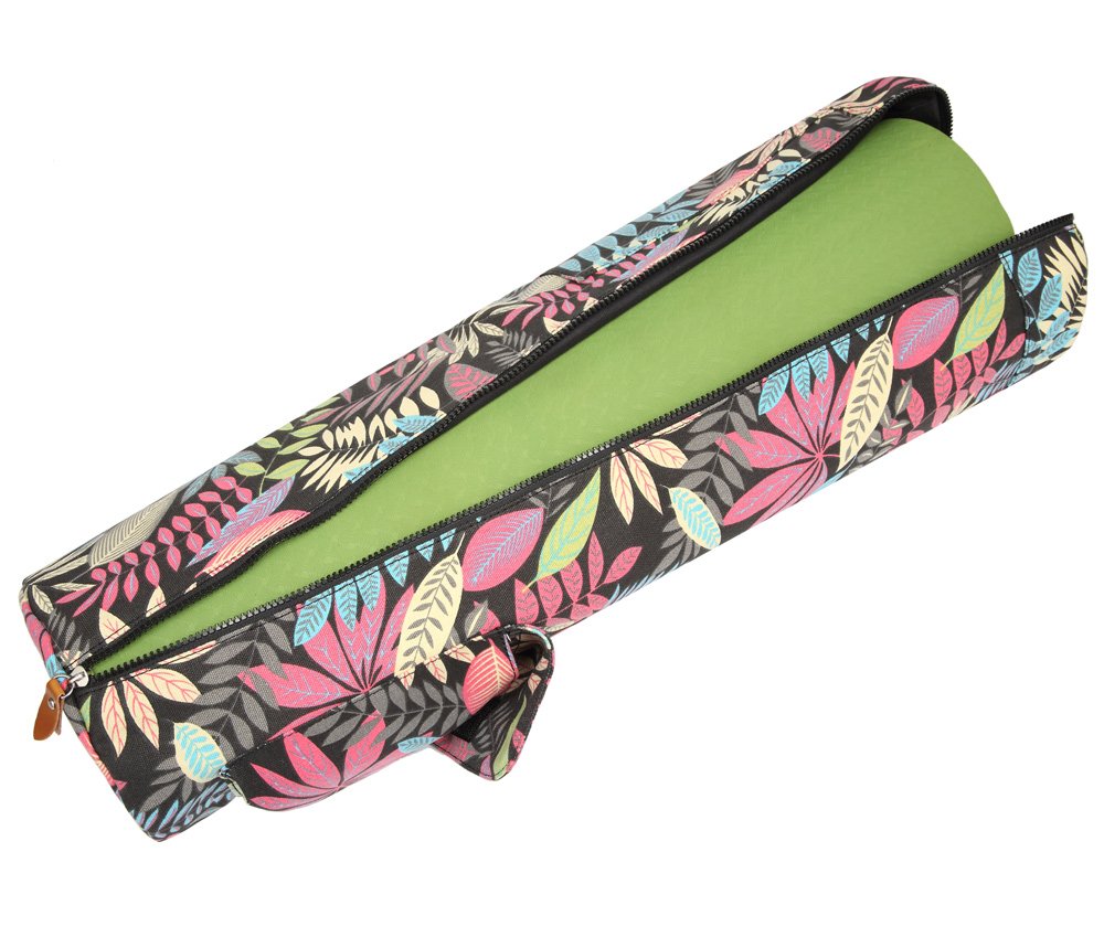 Yoga Mat Carrier Bag with Strap & Pockets