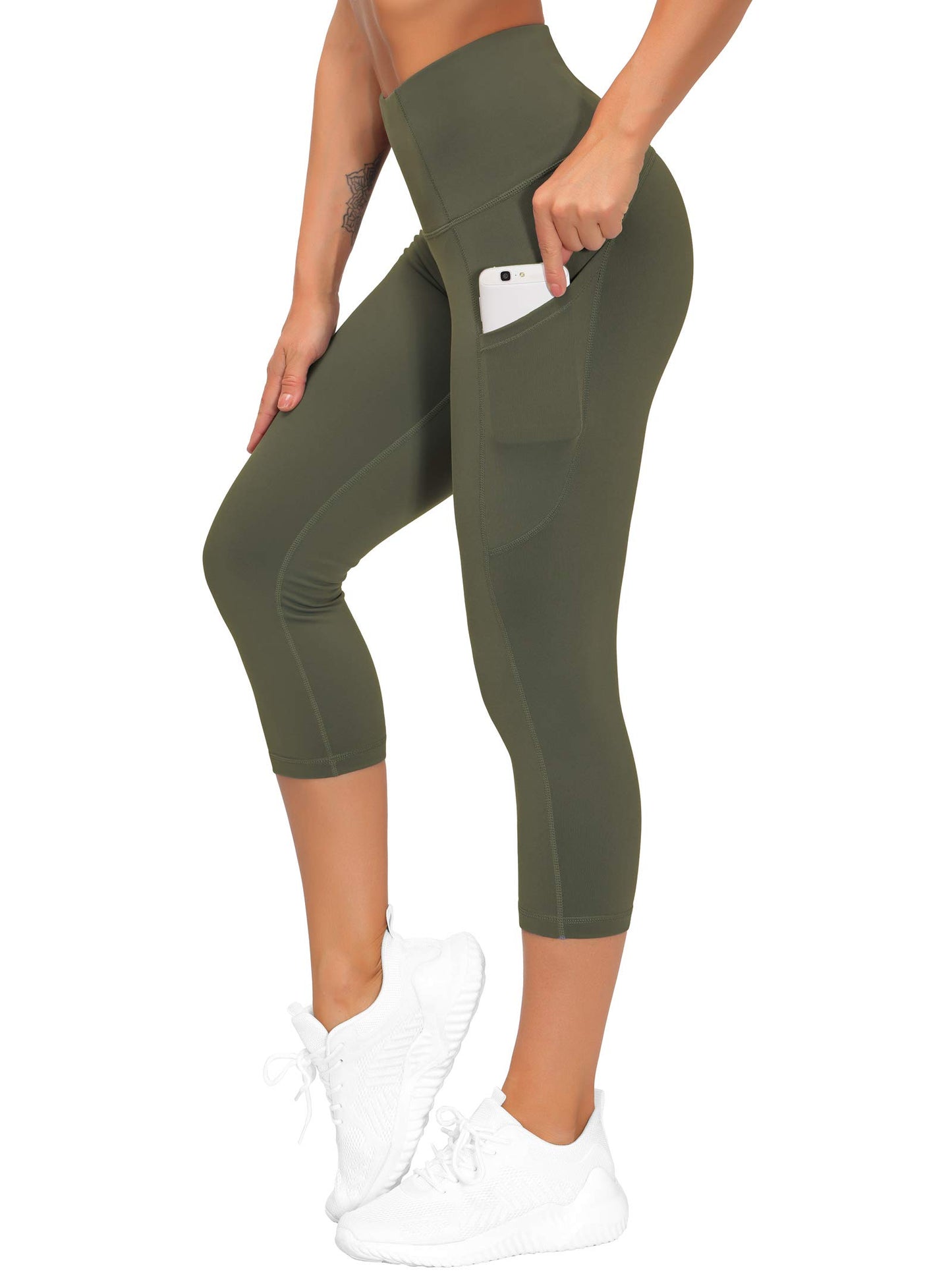 The Gym People High Waist Yoga Pants with Pockets