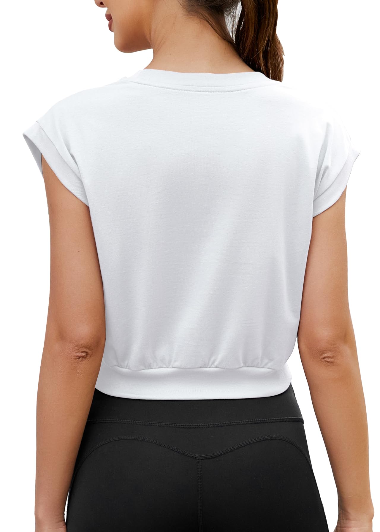 Mippo Women’s Crop Workout Top