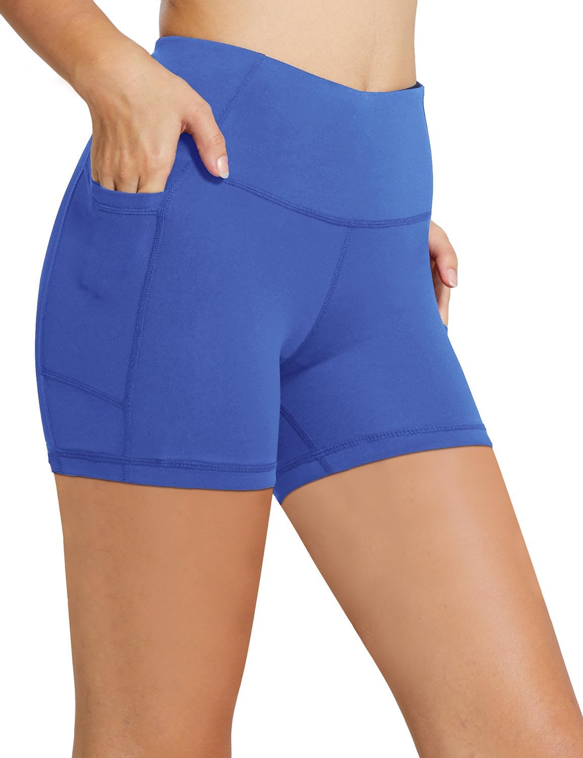 Baleaf Women’s High-Waist Biker Shorts with Pockets