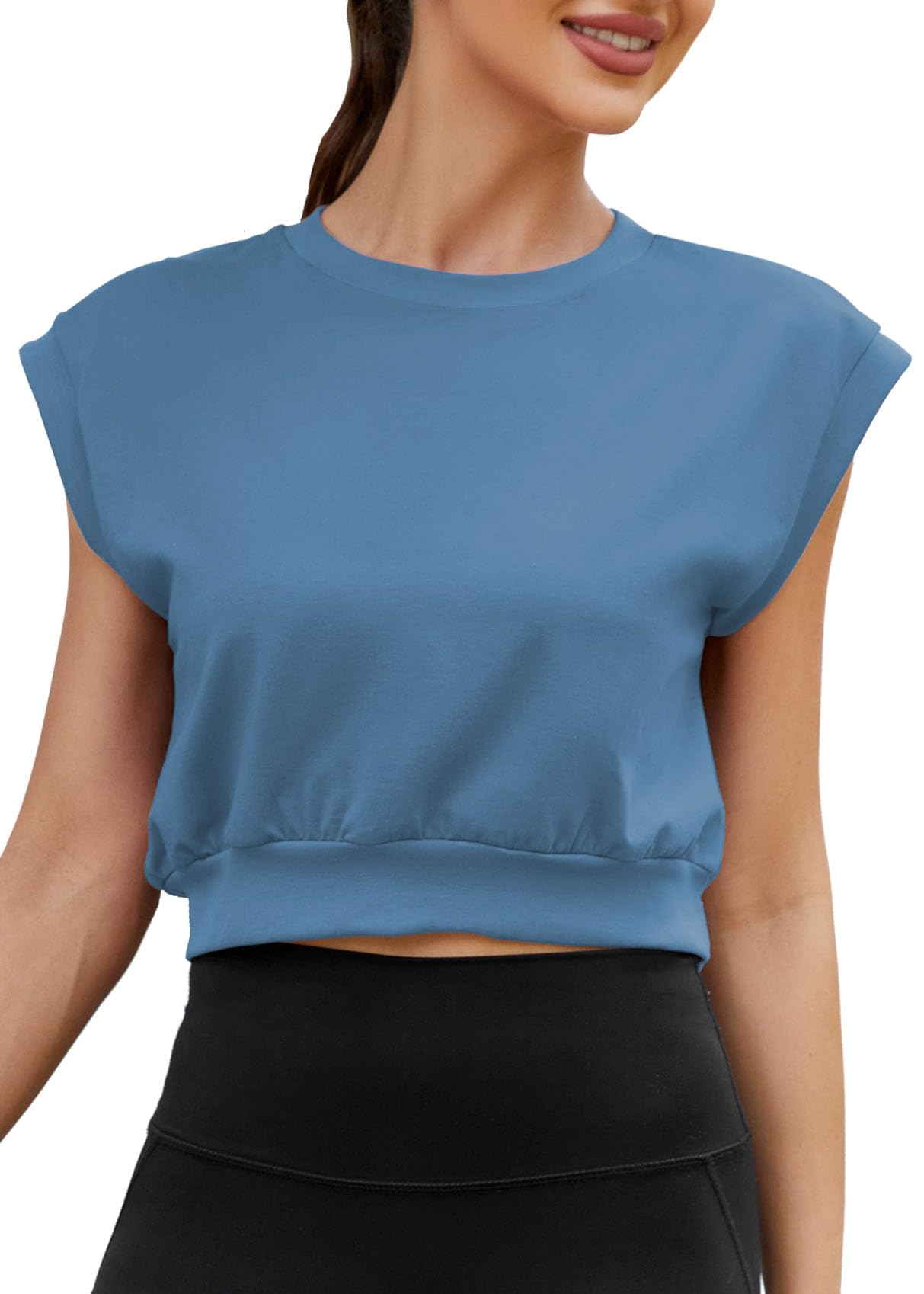 Mippo Women’s Crop Workout Top