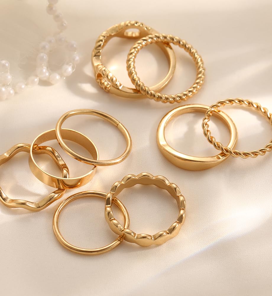 iF YOU 25-Piece Gold Ring Set