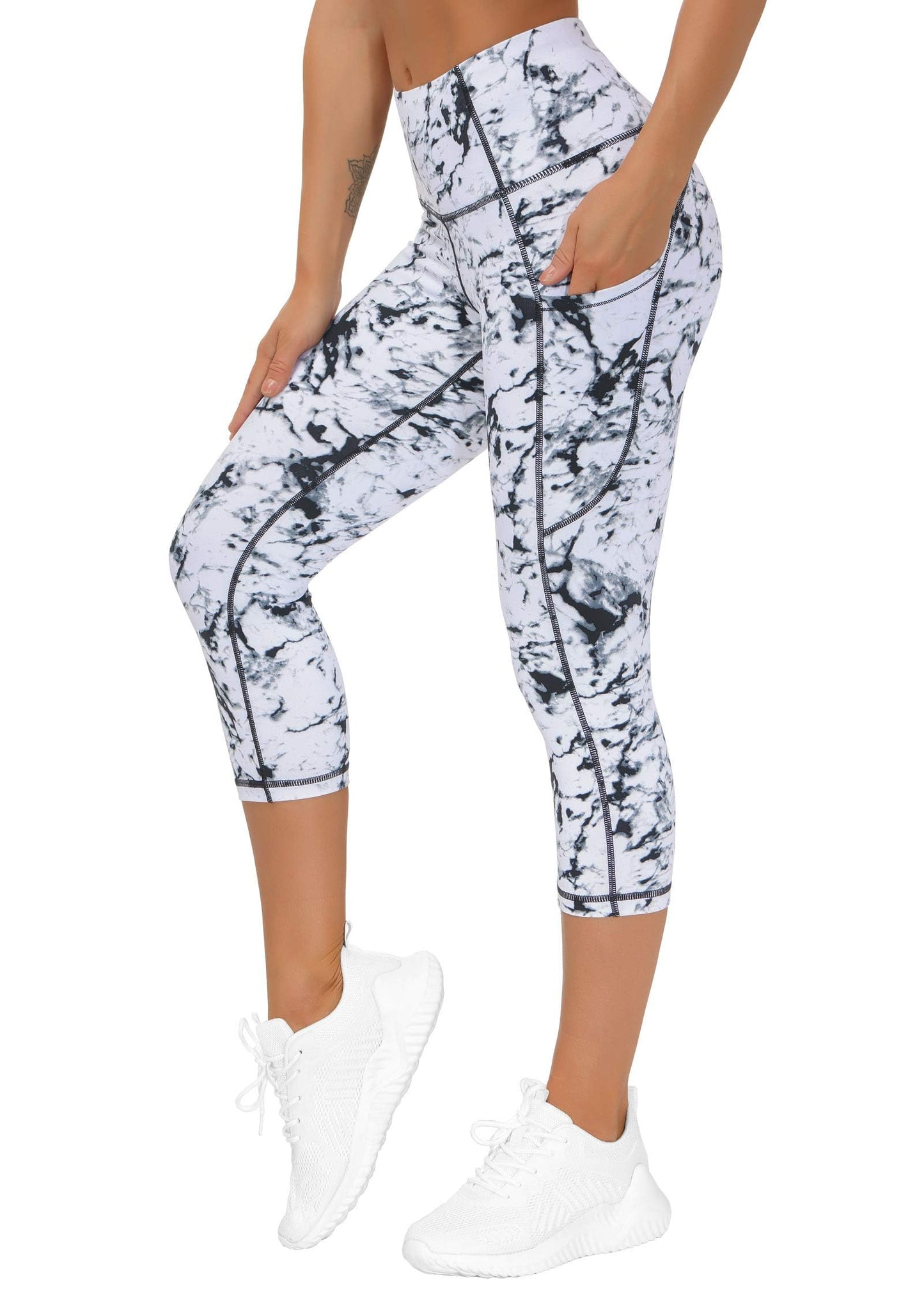 The Gym People High Waist Yoga Pants with Pockets