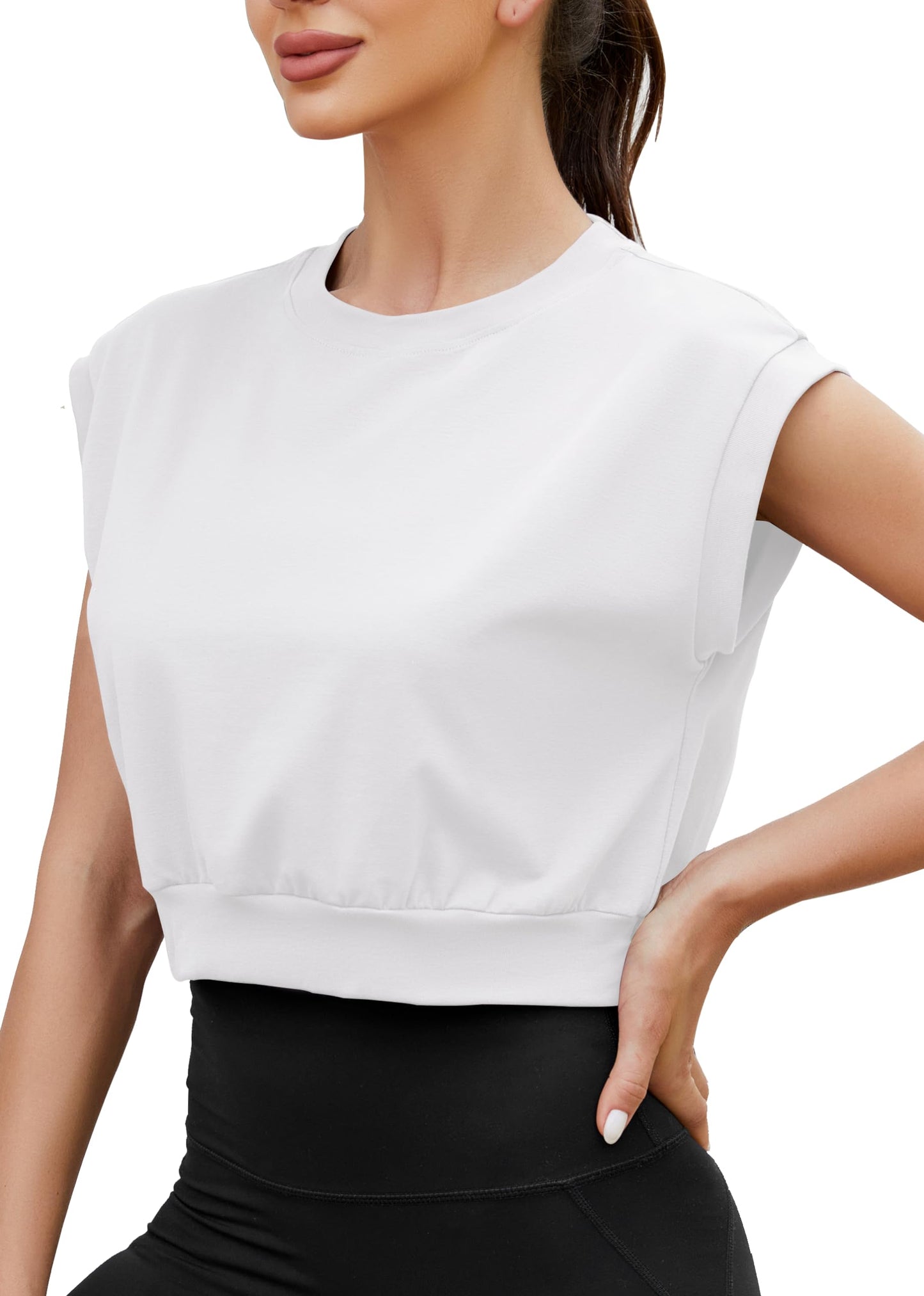 Mippo Women’s Crop Workout Top