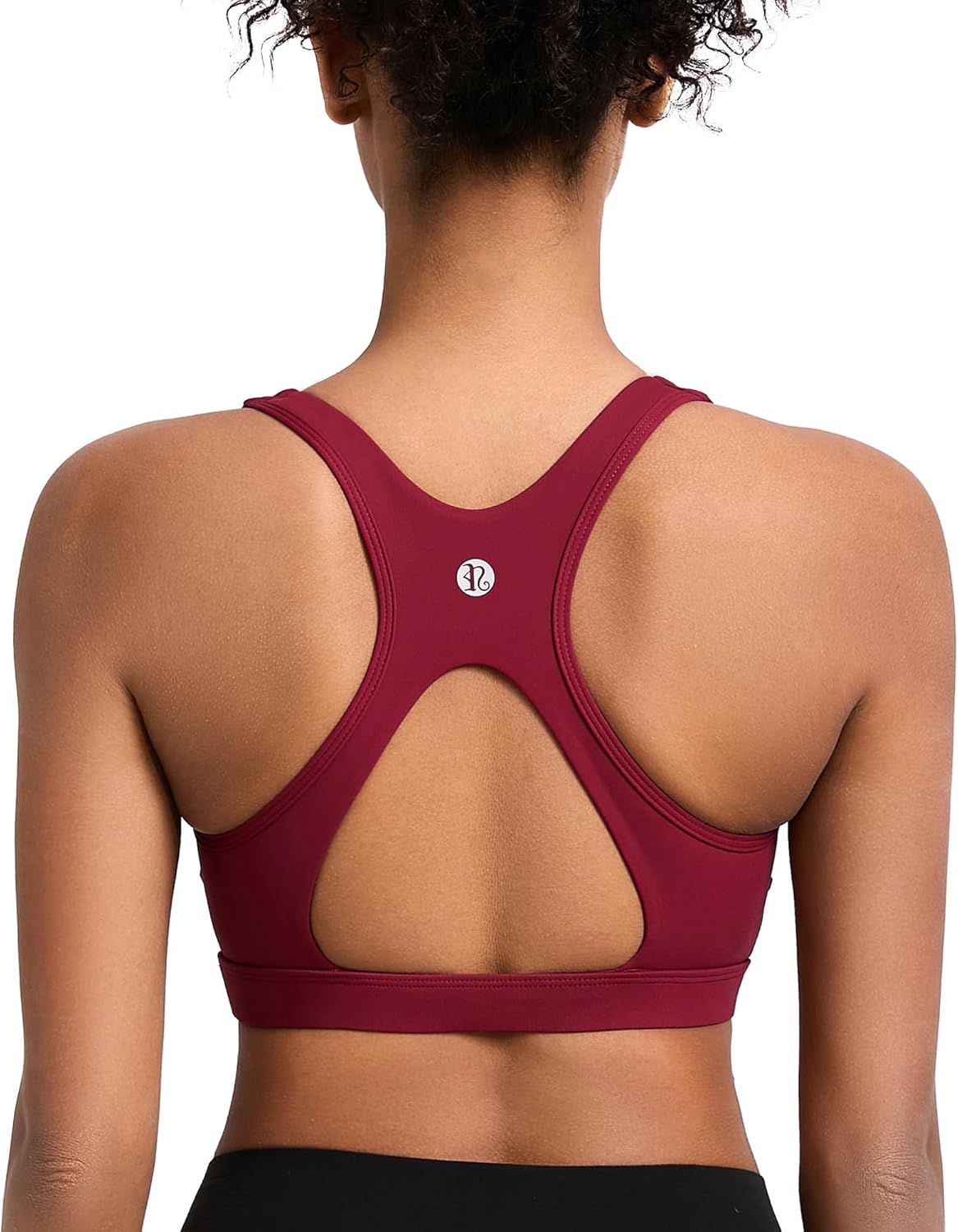 RUNNING GIRL High-Support Racerback Sports Bra