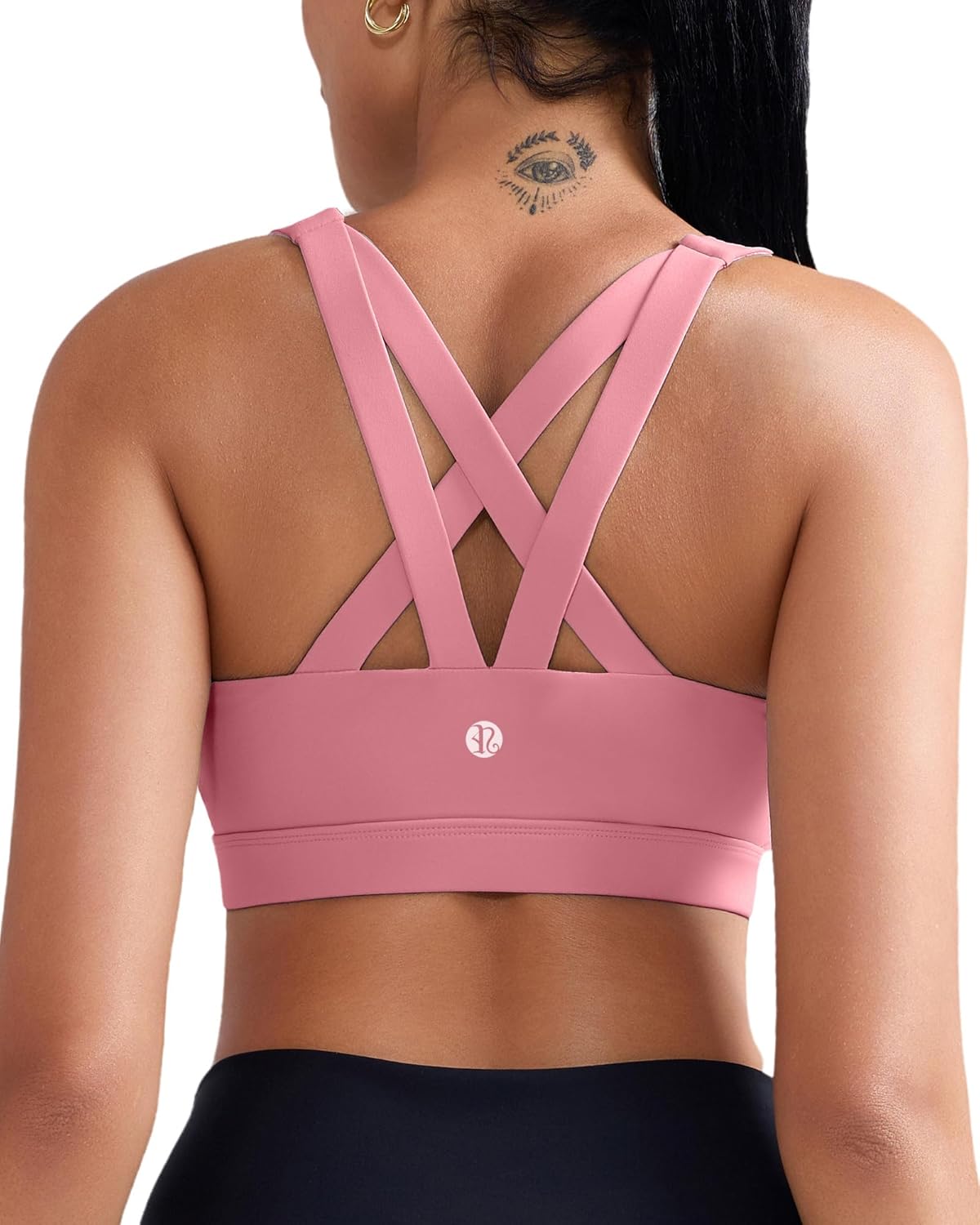 RUNNING GIRL Criss-Cross Sports Bra