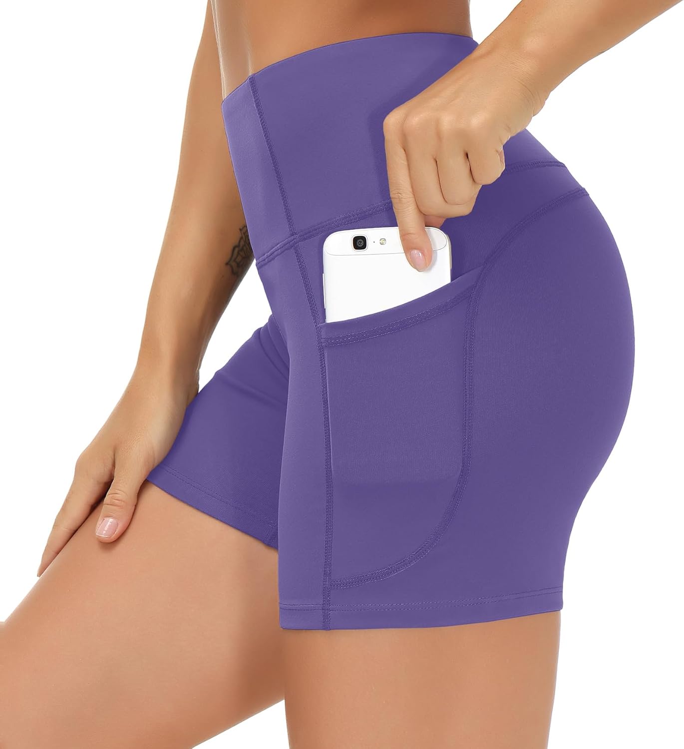 Gym People Women’s High-Waist Yoga Shorts