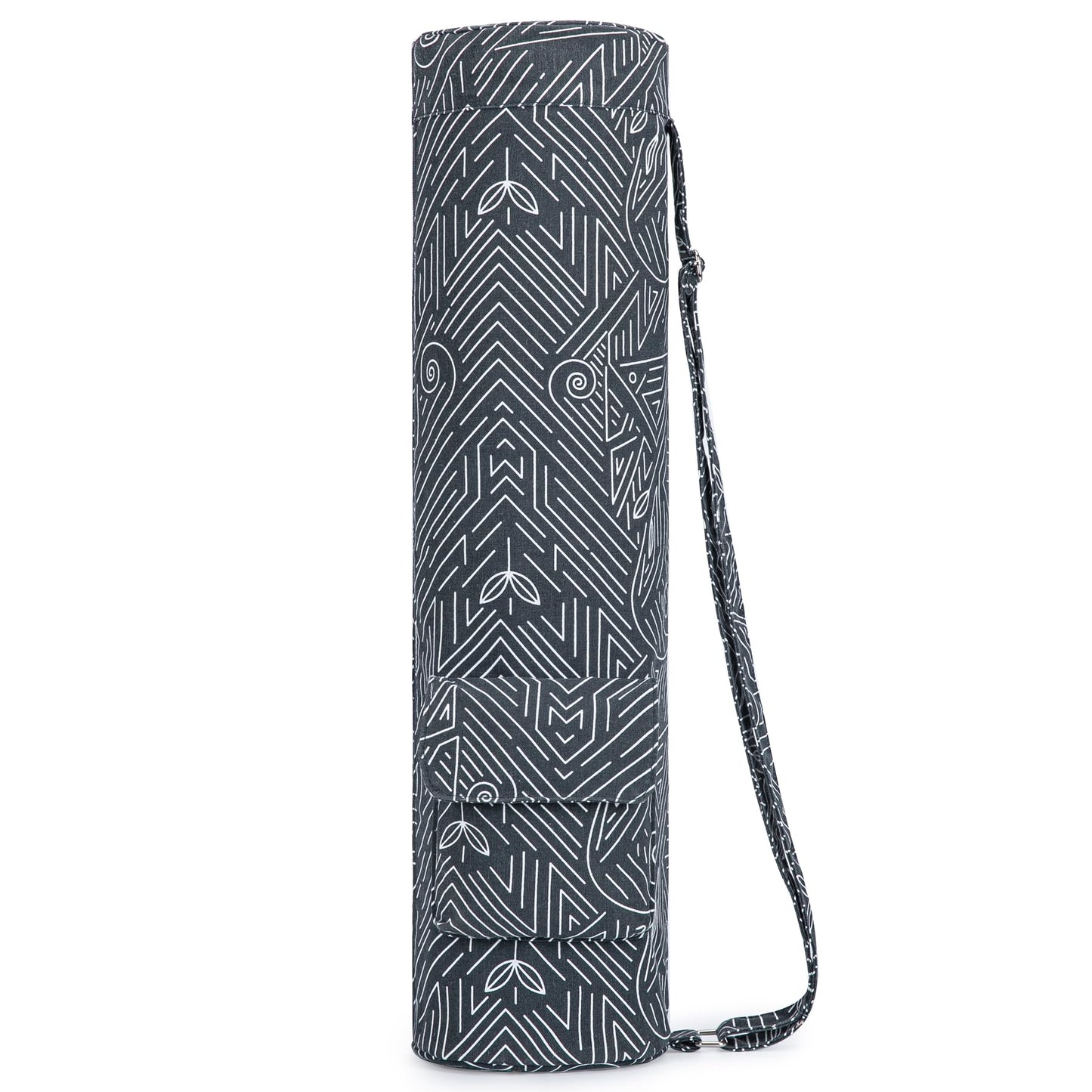 Yoga Mat Carrier Bag with Strap & Pockets