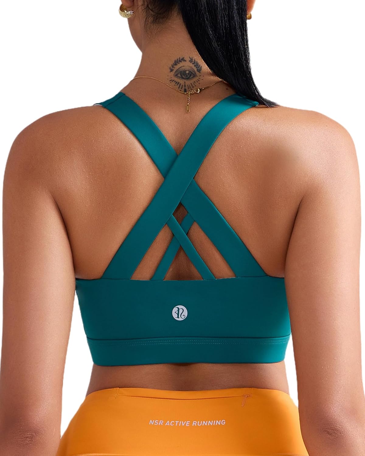 RUNNING GIRL Criss-Cross Sports Bra