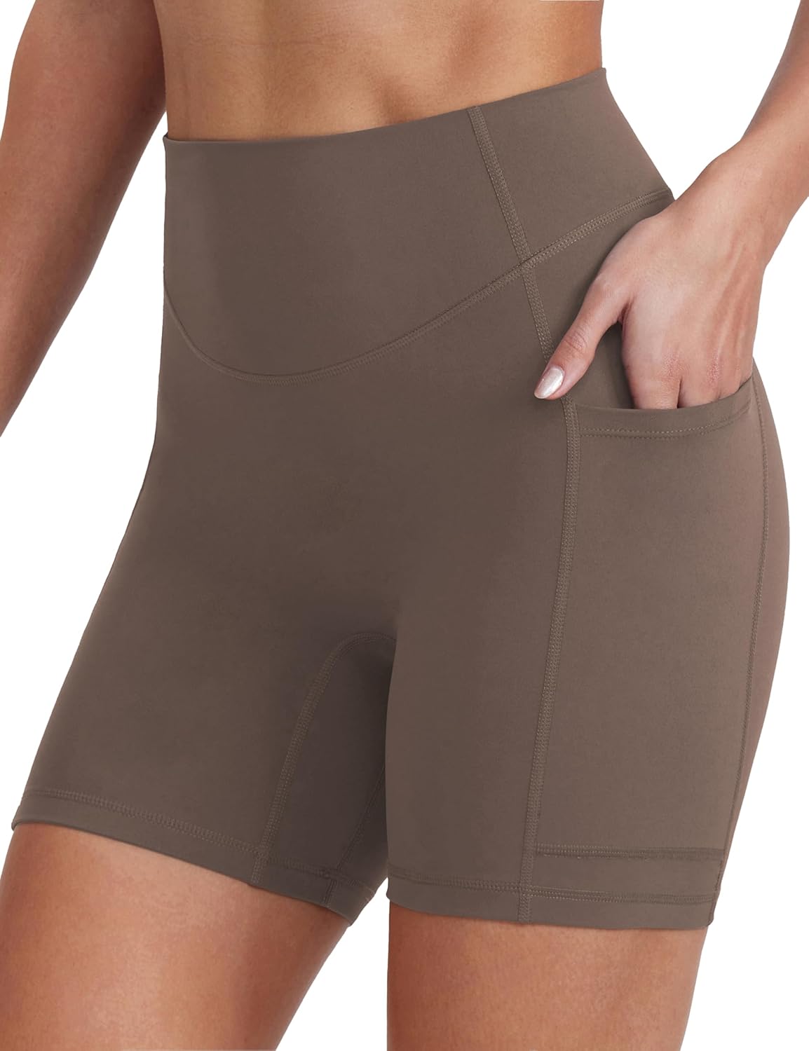 Women’s Biker Shorts with Pockets, 5"/8"