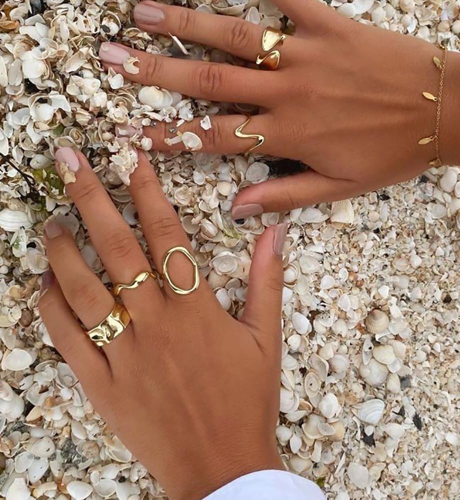 iF YOU 25-Piece Gold Ring Set