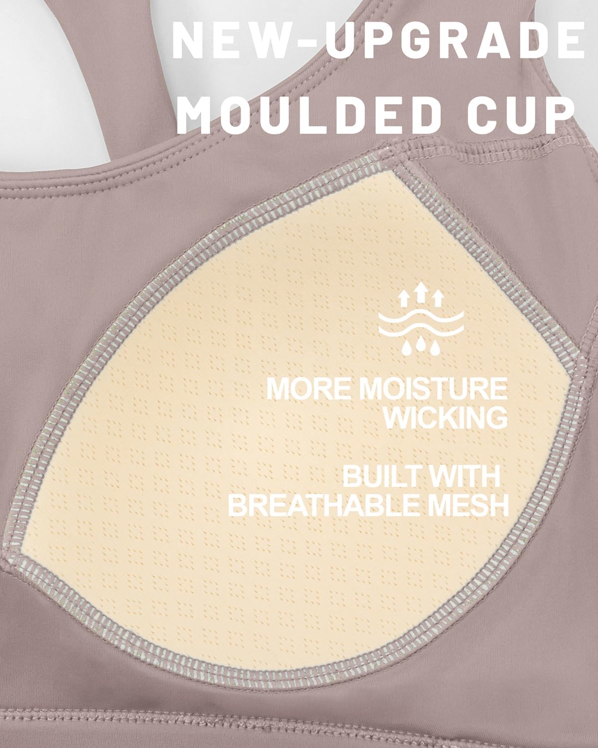 RUNNING GIRL High-Support Sports Bra