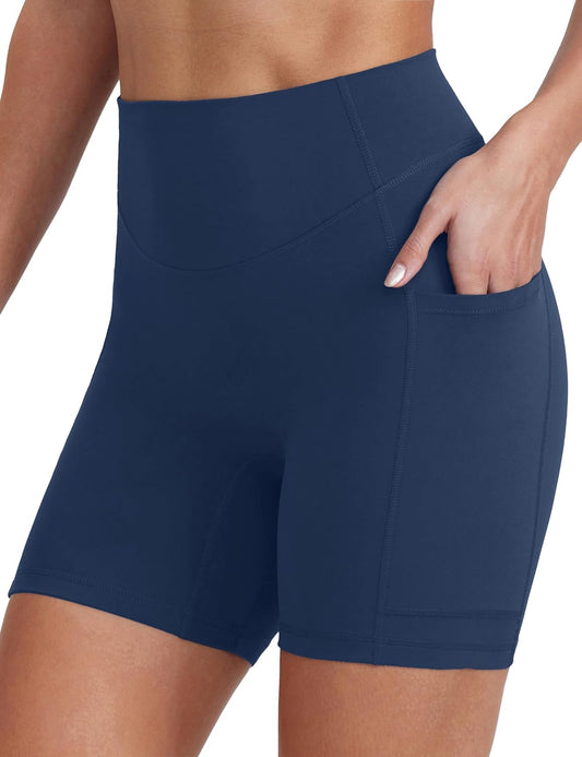 Women’s Biker Shorts with Pockets, 5"/8"