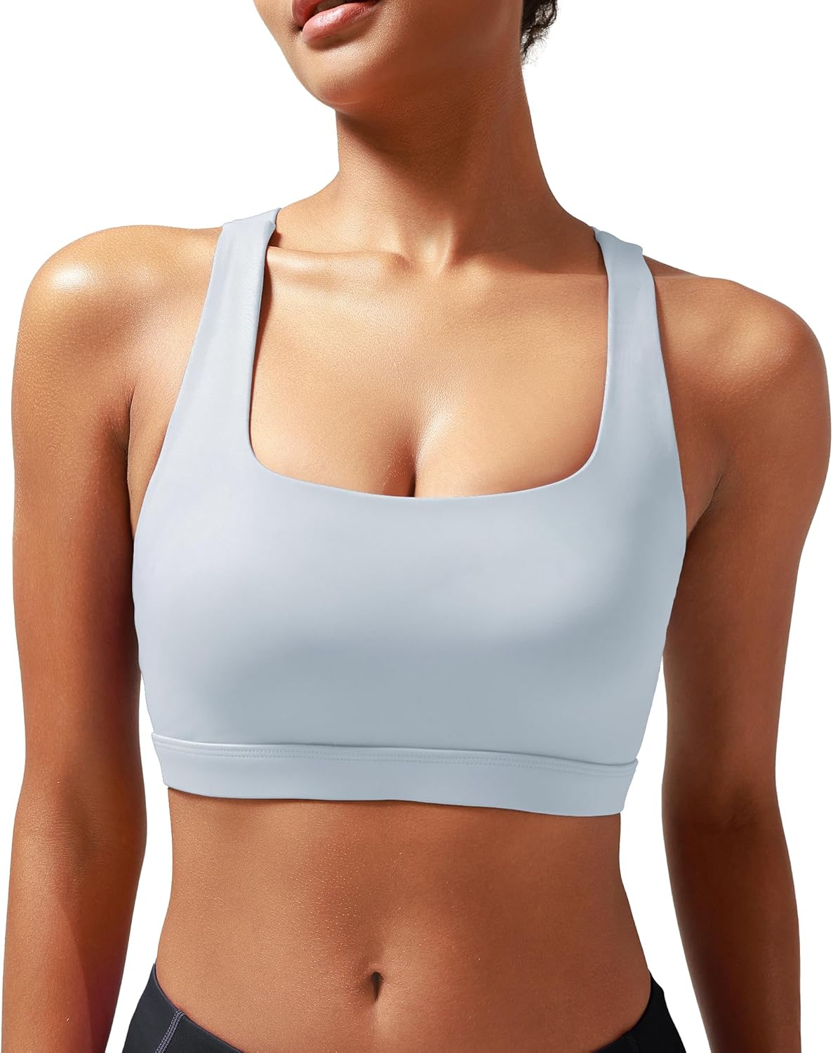 RUNNING GIRL High-Support Racerback Sports Bra
