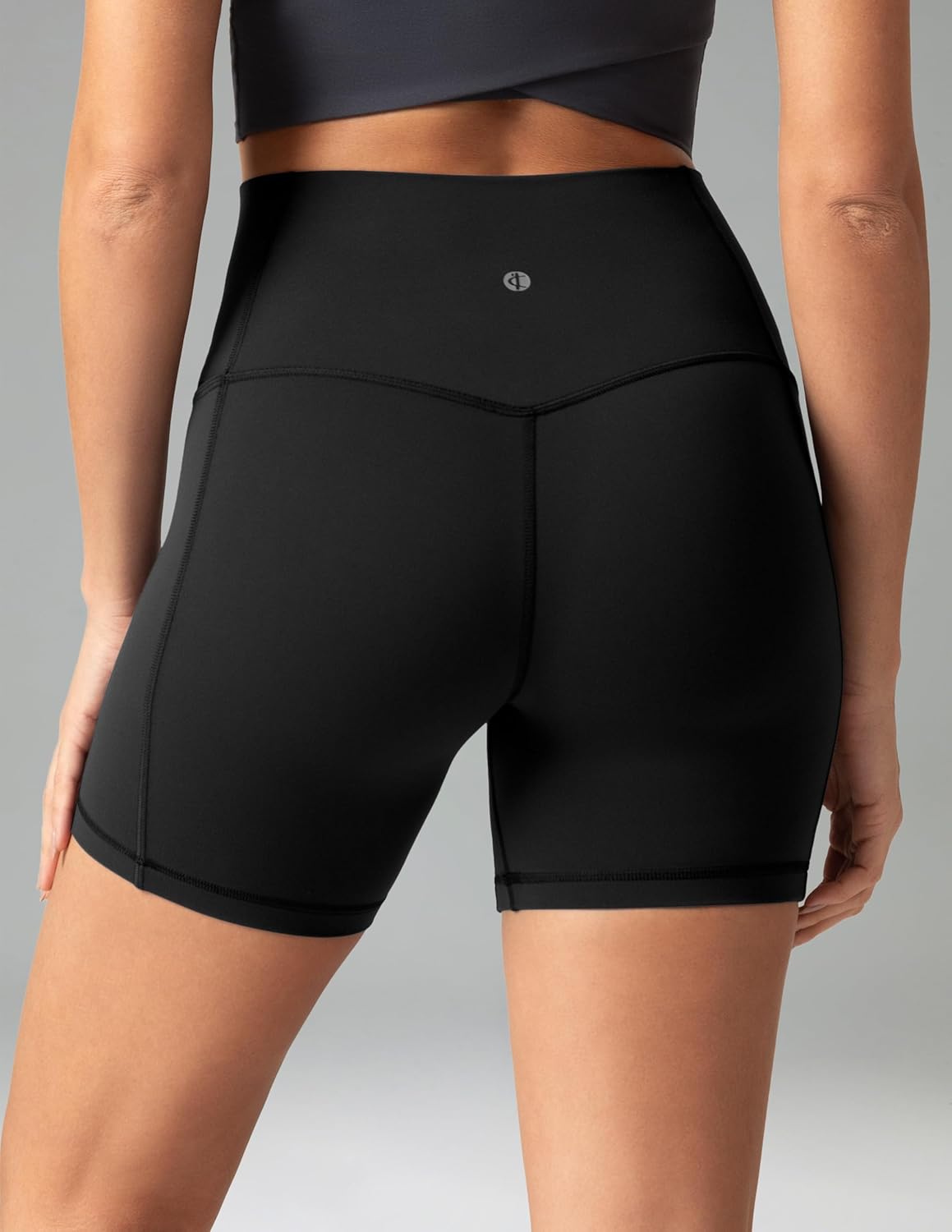 Colorfulkoala High-Waist Biker Shorts