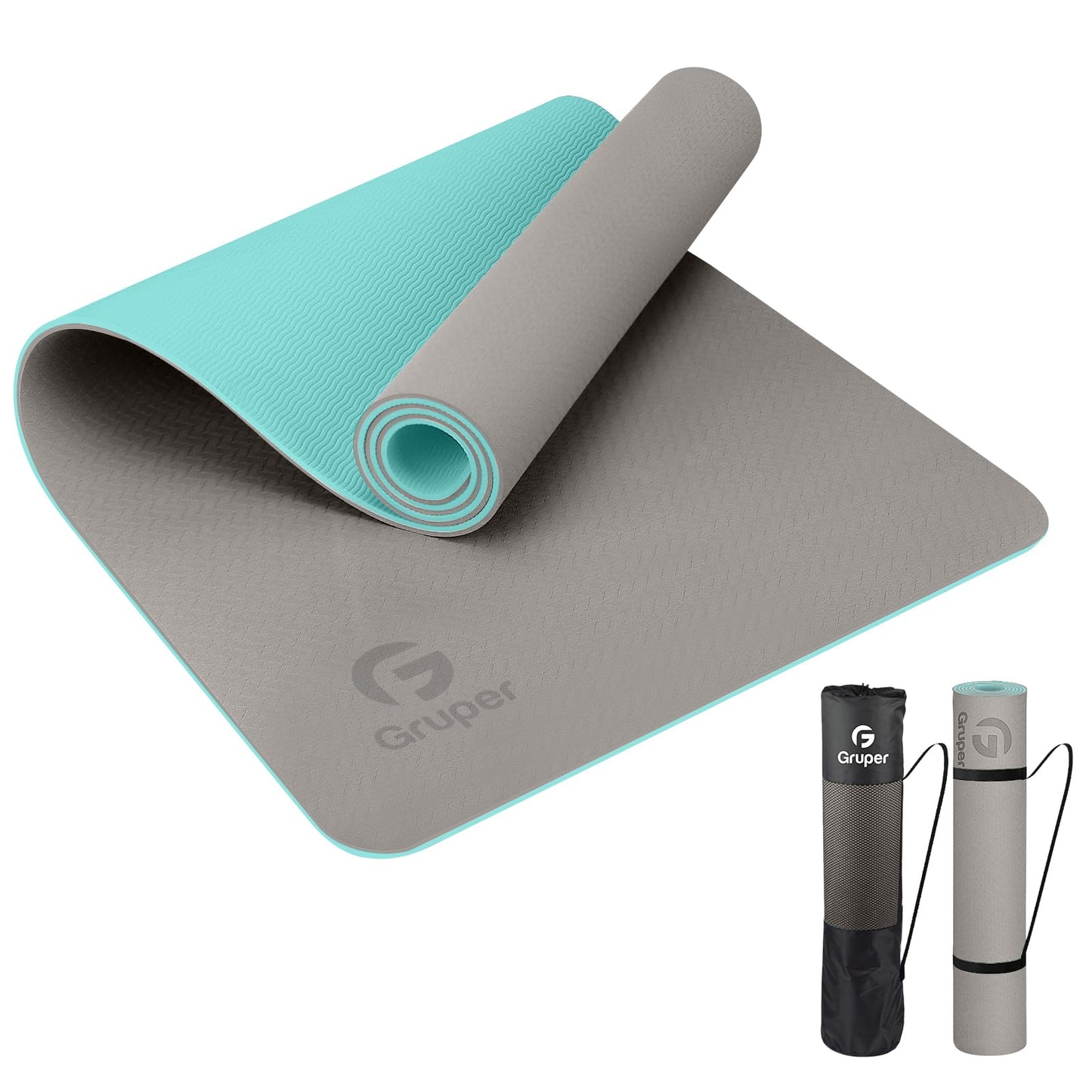 Non-Slip Eco-Friendly Yoga Mat with Strap