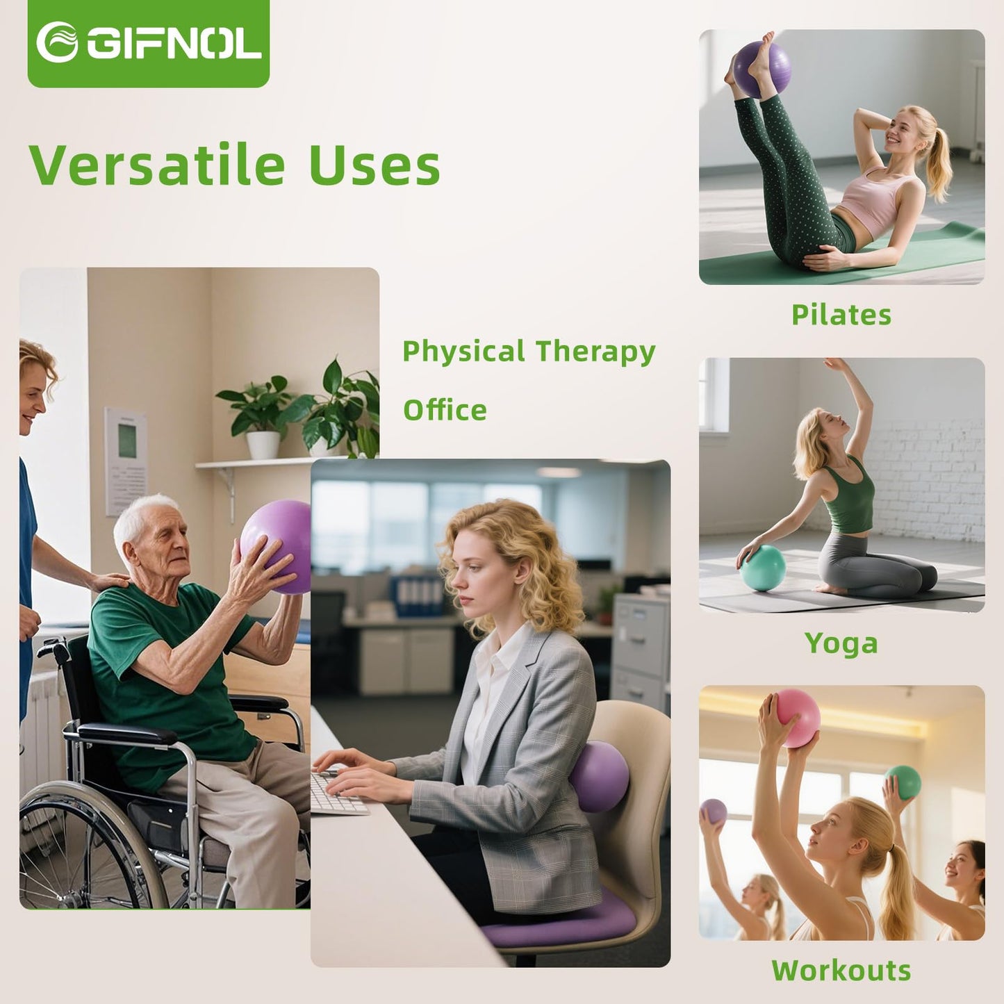 Pilates Ring & Ball Set with Resistance Bands