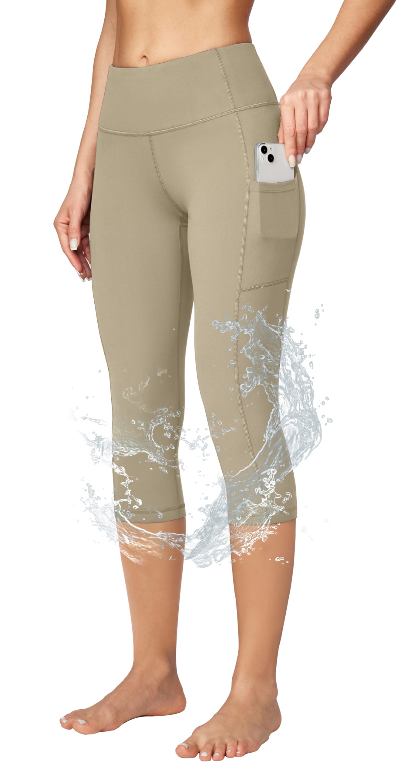 Ewedoos Women’s Capri Yoga Leggings with Pockets