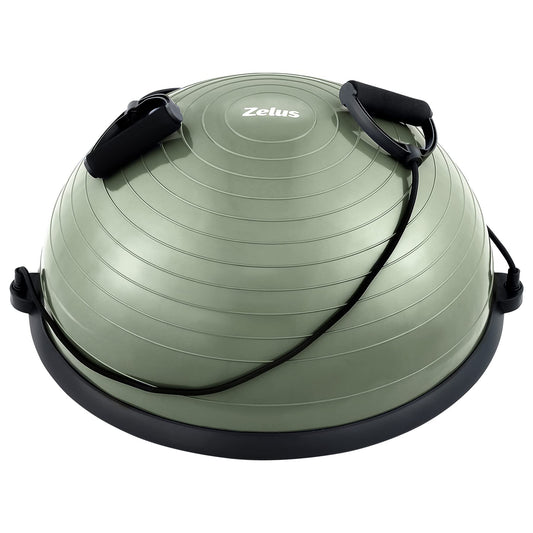 ZELUS Balance Ball Trainer with Resistance Bands