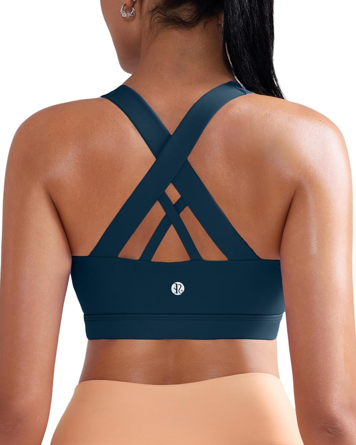 RUNNING GIRL Criss-Cross Sports Bra