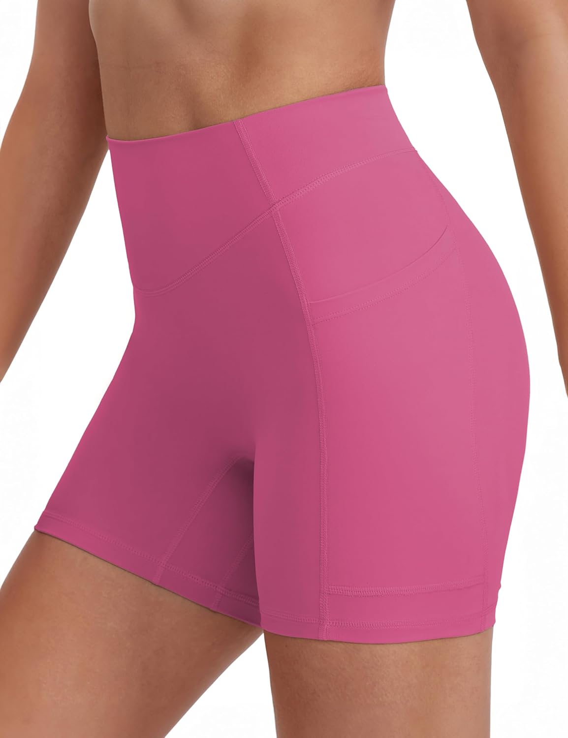 Women’s Biker Shorts with Pockets, 5"/8"