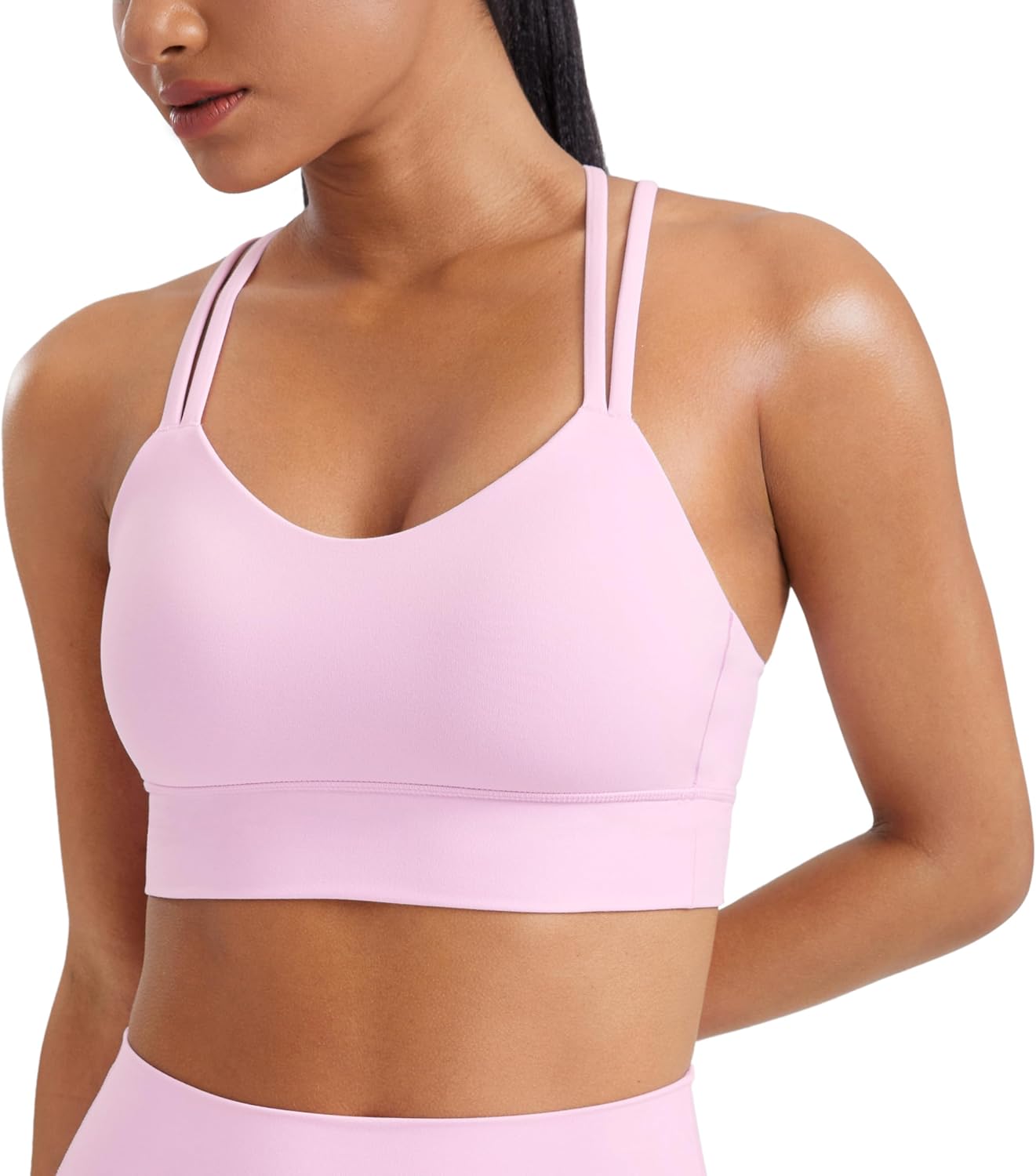 CRZ YOGA Butterluxe Longline Sports Bra