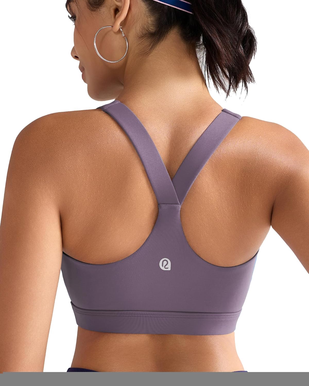 RUNNING GIRL High-Support Racerback Sports Bra