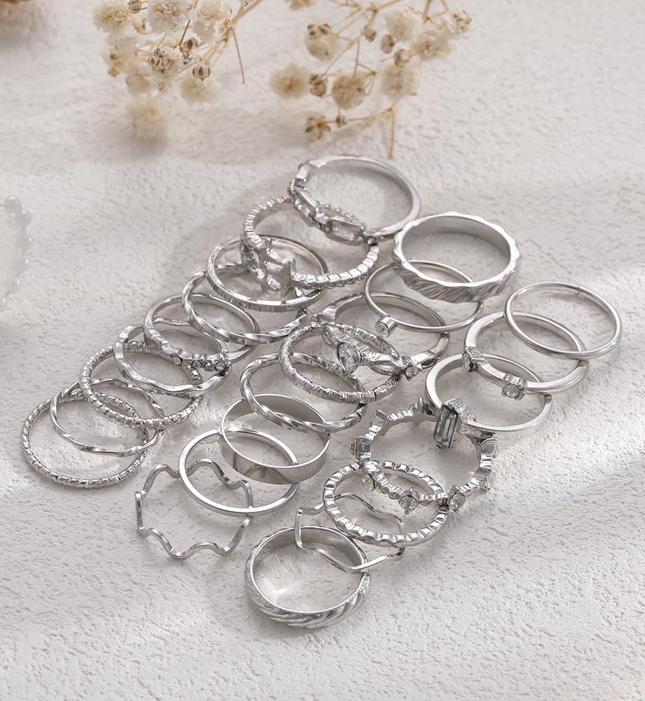 iF YOU 25-Piece Gold Ring Set