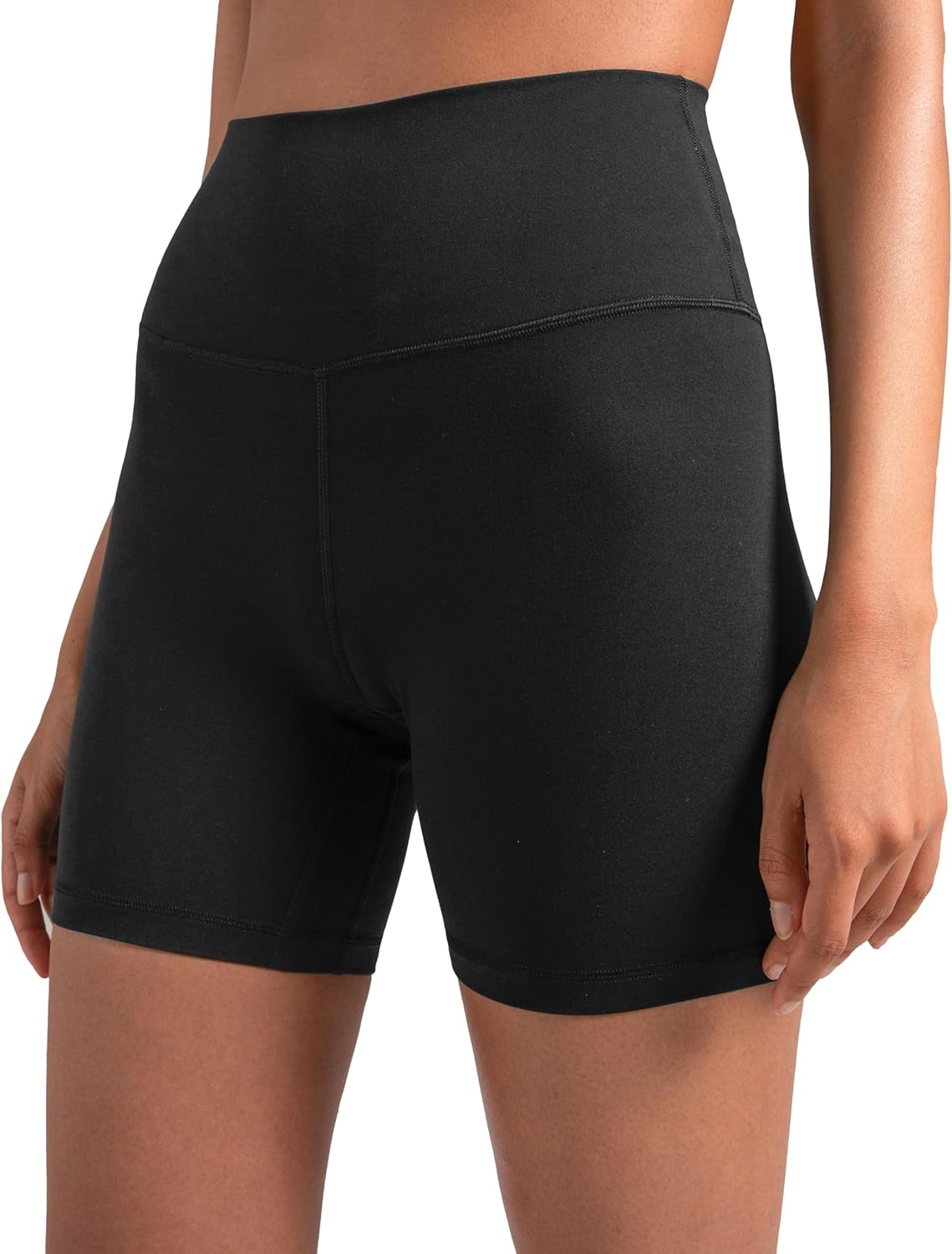 Colorfulkoala Women’s High-Waist Yoga Shorts 6"
