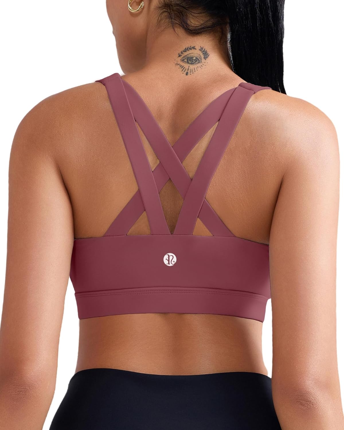 RUNNING GIRL Criss-Cross Sports Bra