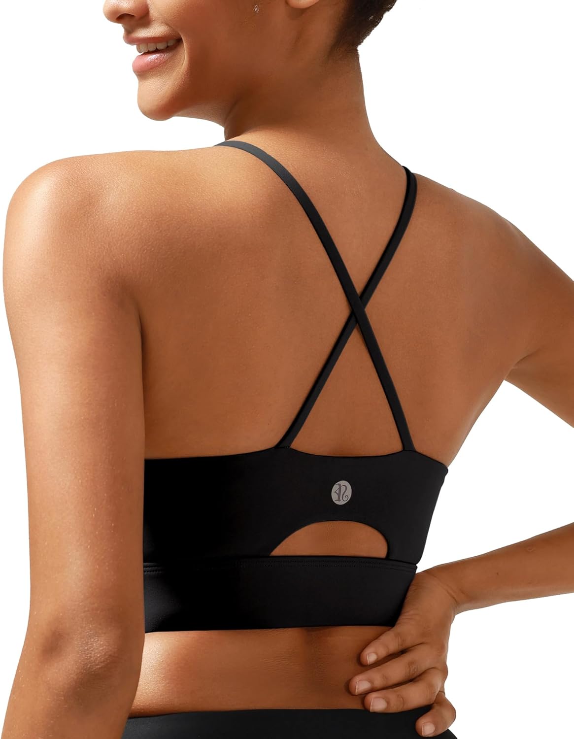 Women’s Padded Crisscross Back Sports Bra
