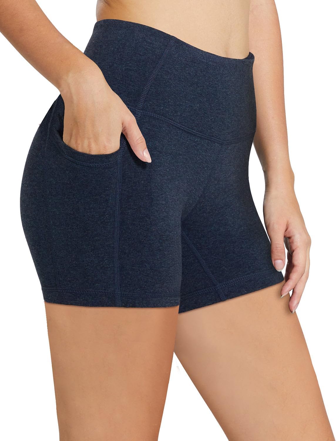 Baleaf Women’s High-Waist Biker Shorts with Pockets
