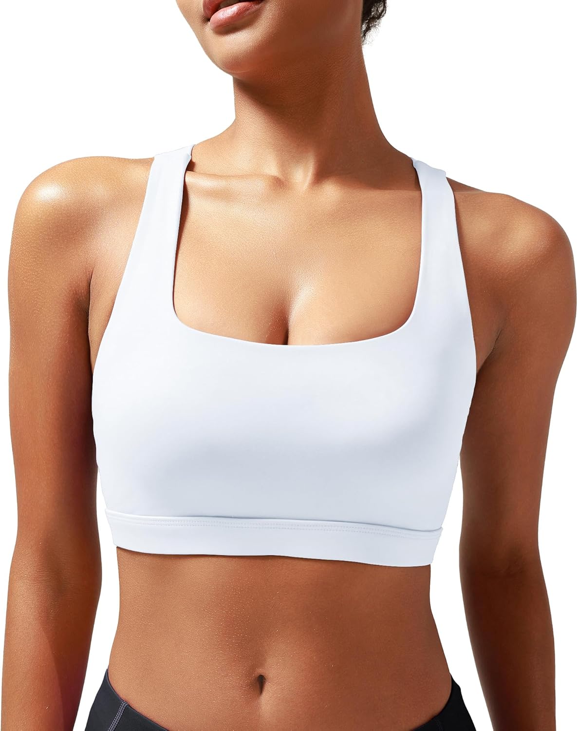 RUNNING GIRL High-Support Racerback Sports Bra