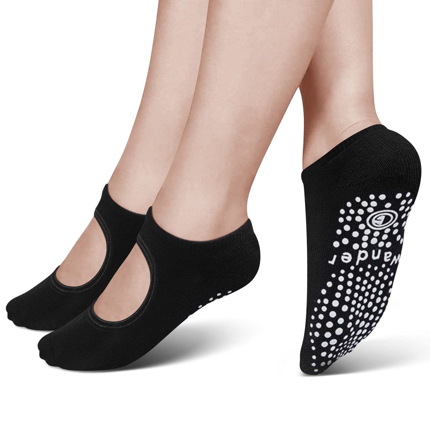 Non-Slip Yoga Socks with Grips for Women