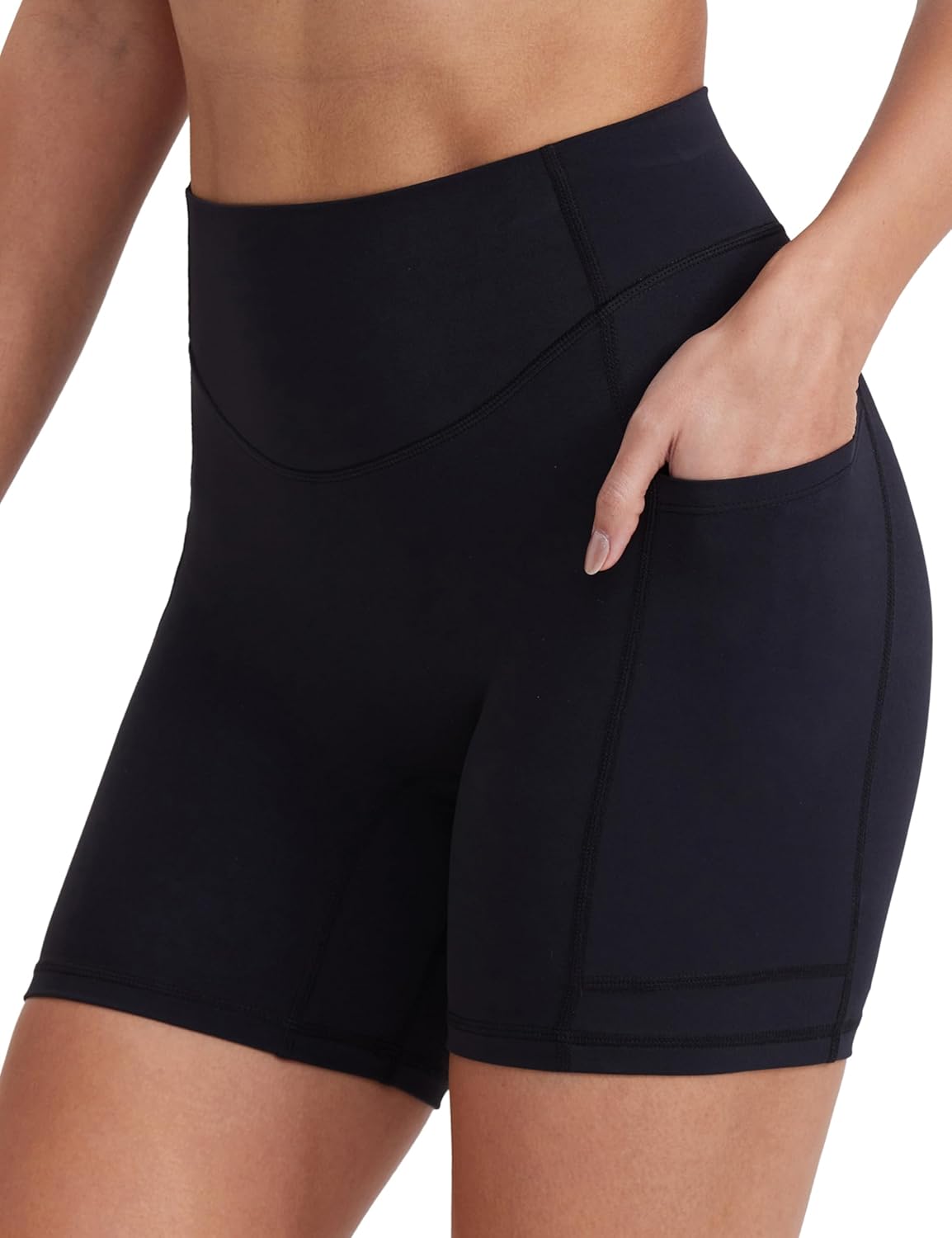 Women’s Biker Shorts with Pockets, 5"/8"
