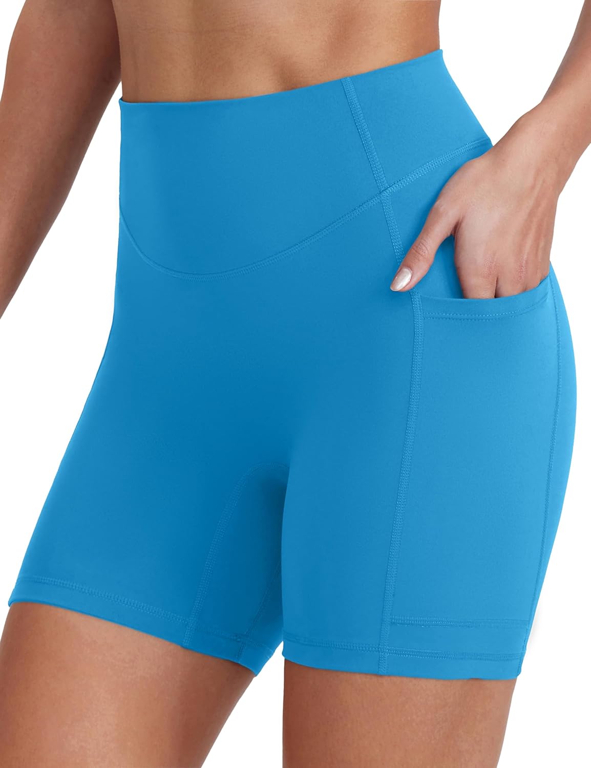 Women’s Biker Shorts with Pockets, 5"/8"
