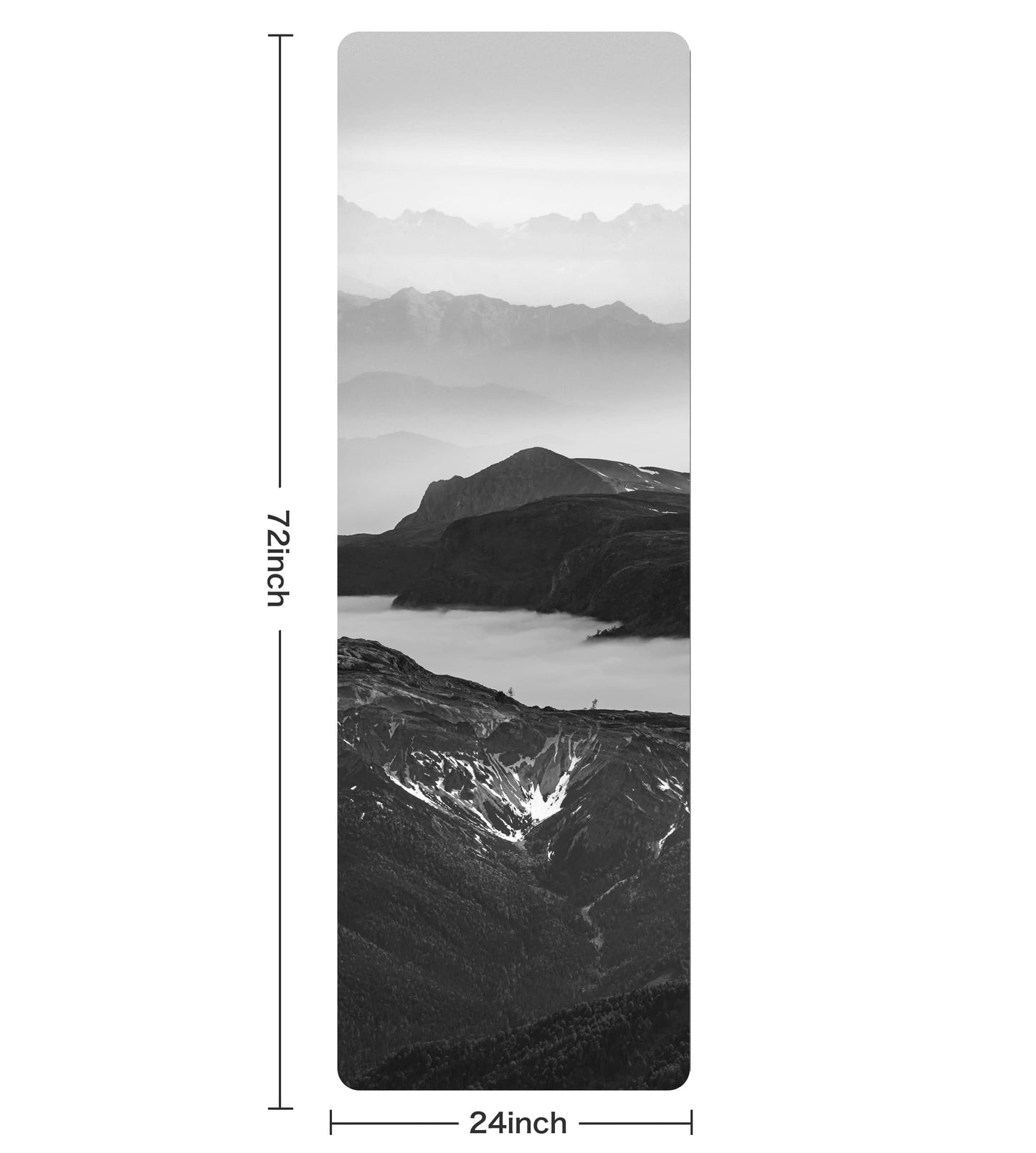 Non-Slip TPE Yoga & Exercise Mat with Strap