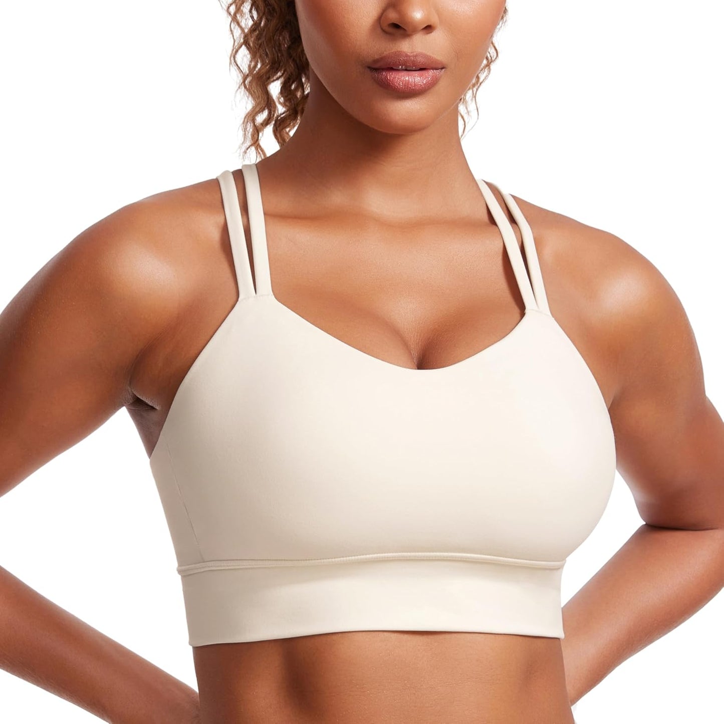 CRZ YOGA Butterluxe Longline Sports Bra