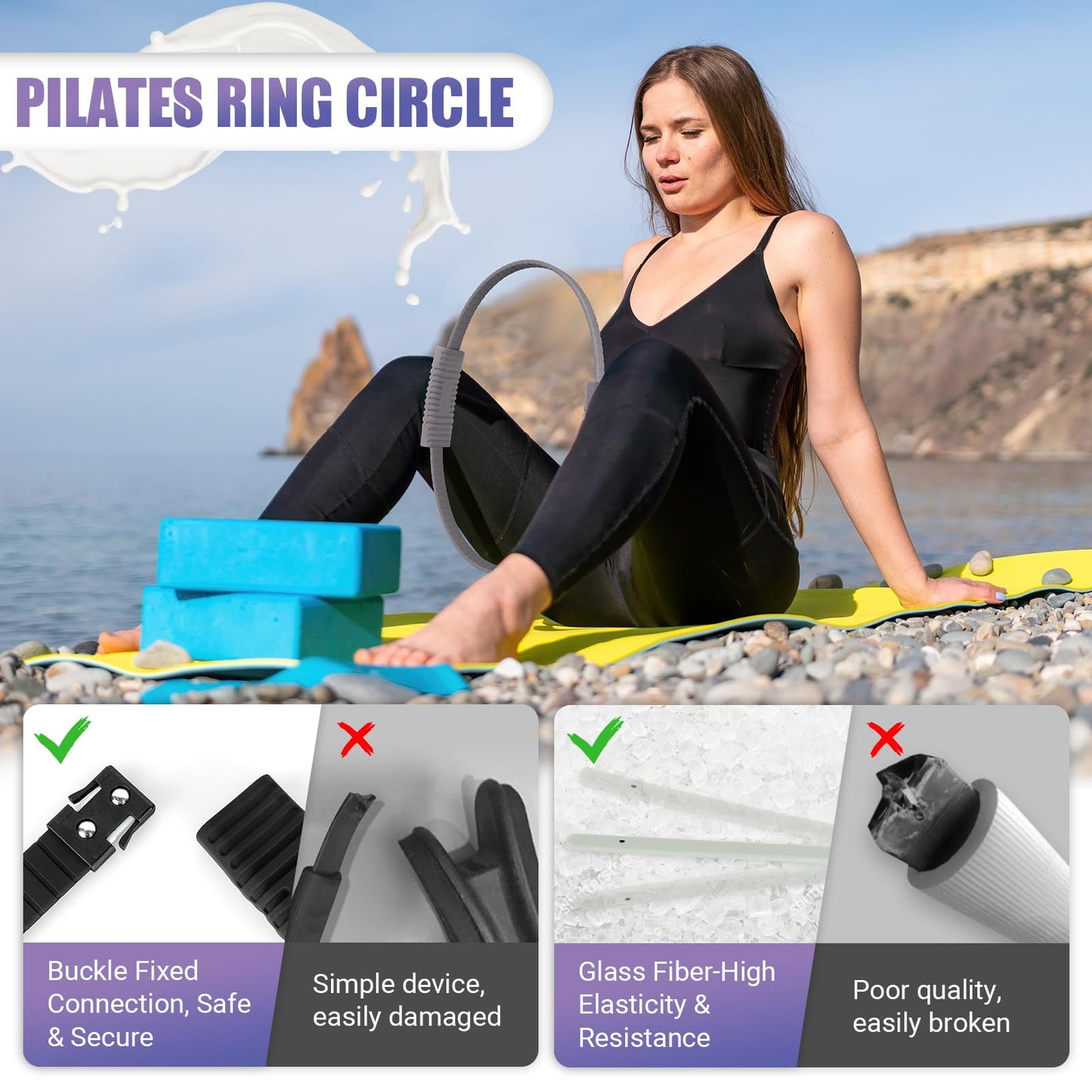 Pilates Ring Circle – Inner Thigh & Yoga Workout