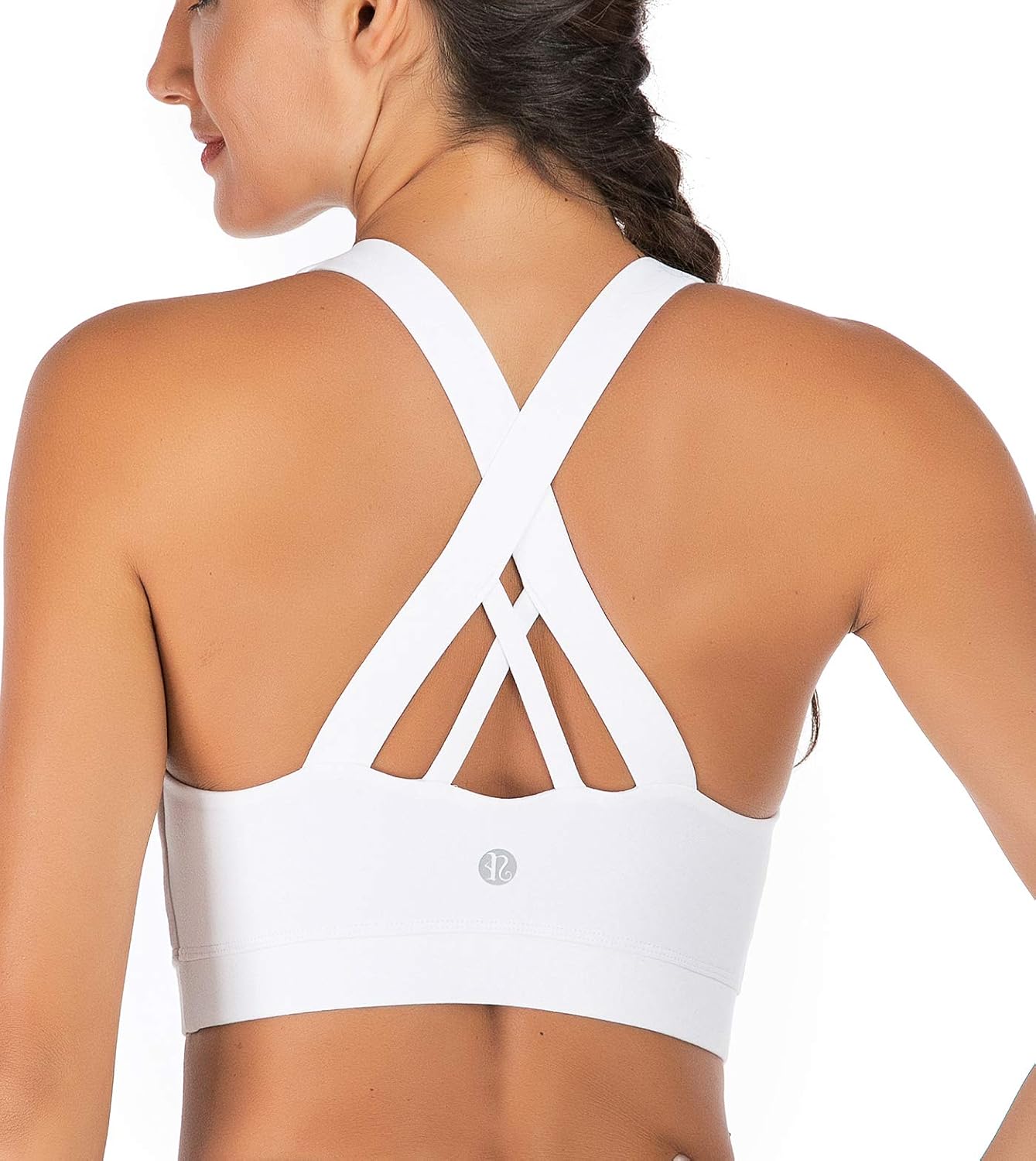 RUNNING GIRL Criss-Cross Sports Bra