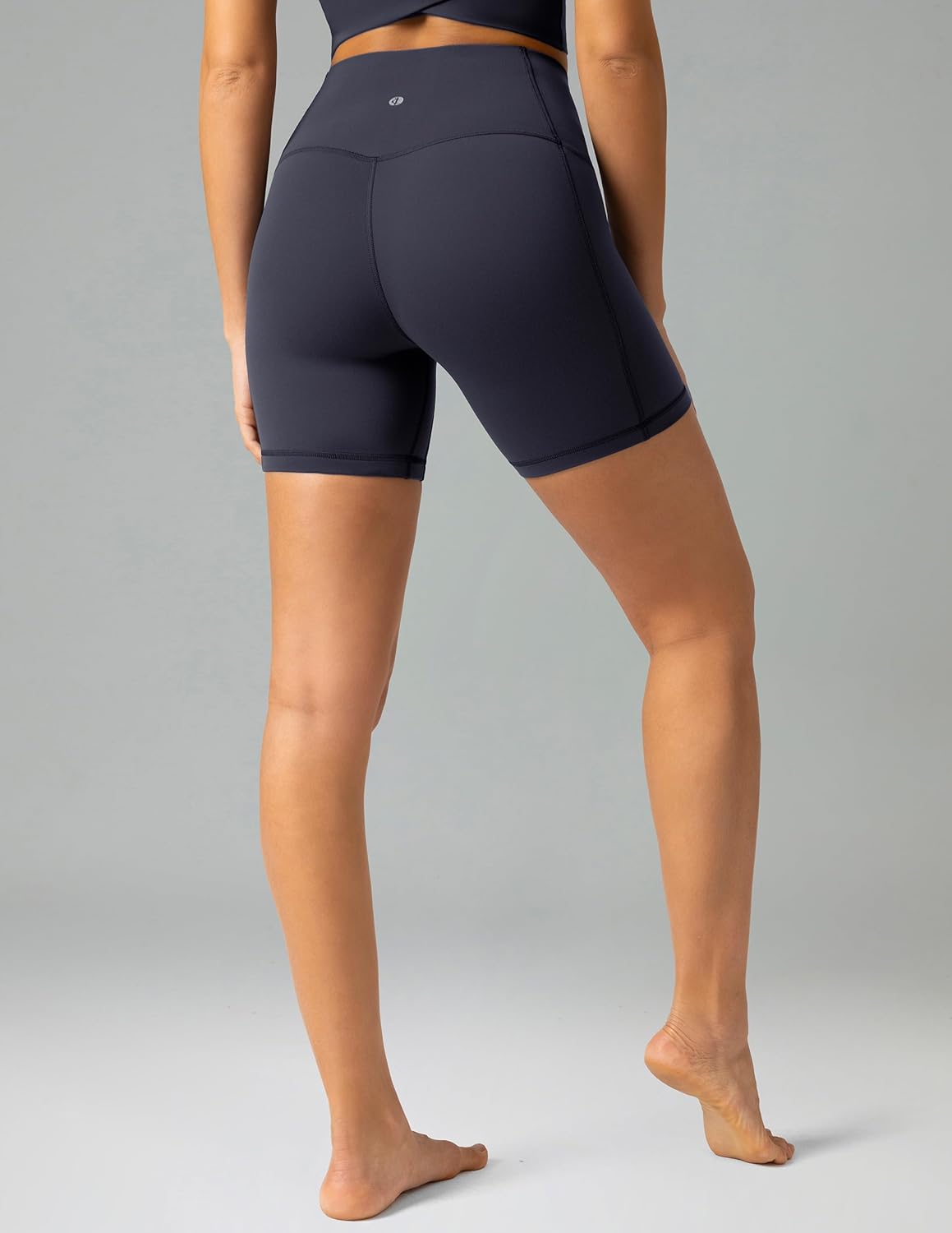 Colorfulkoala High-Waist Biker Shorts