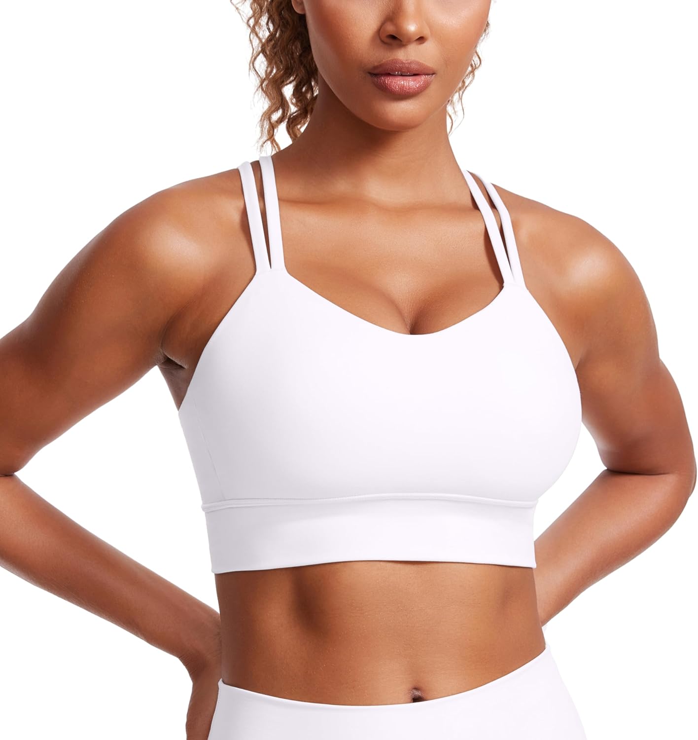 CRZ YOGA Butterluxe Longline Sports Bra