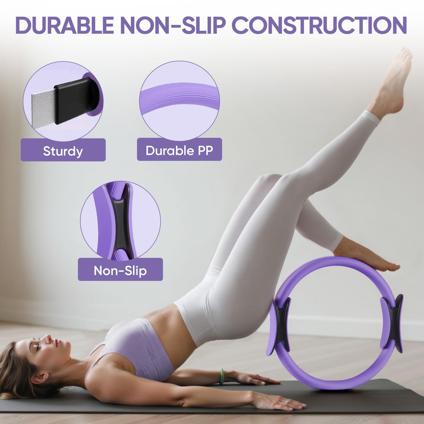 Home Pilates Kit with Rings, Balls & Resistance Bands