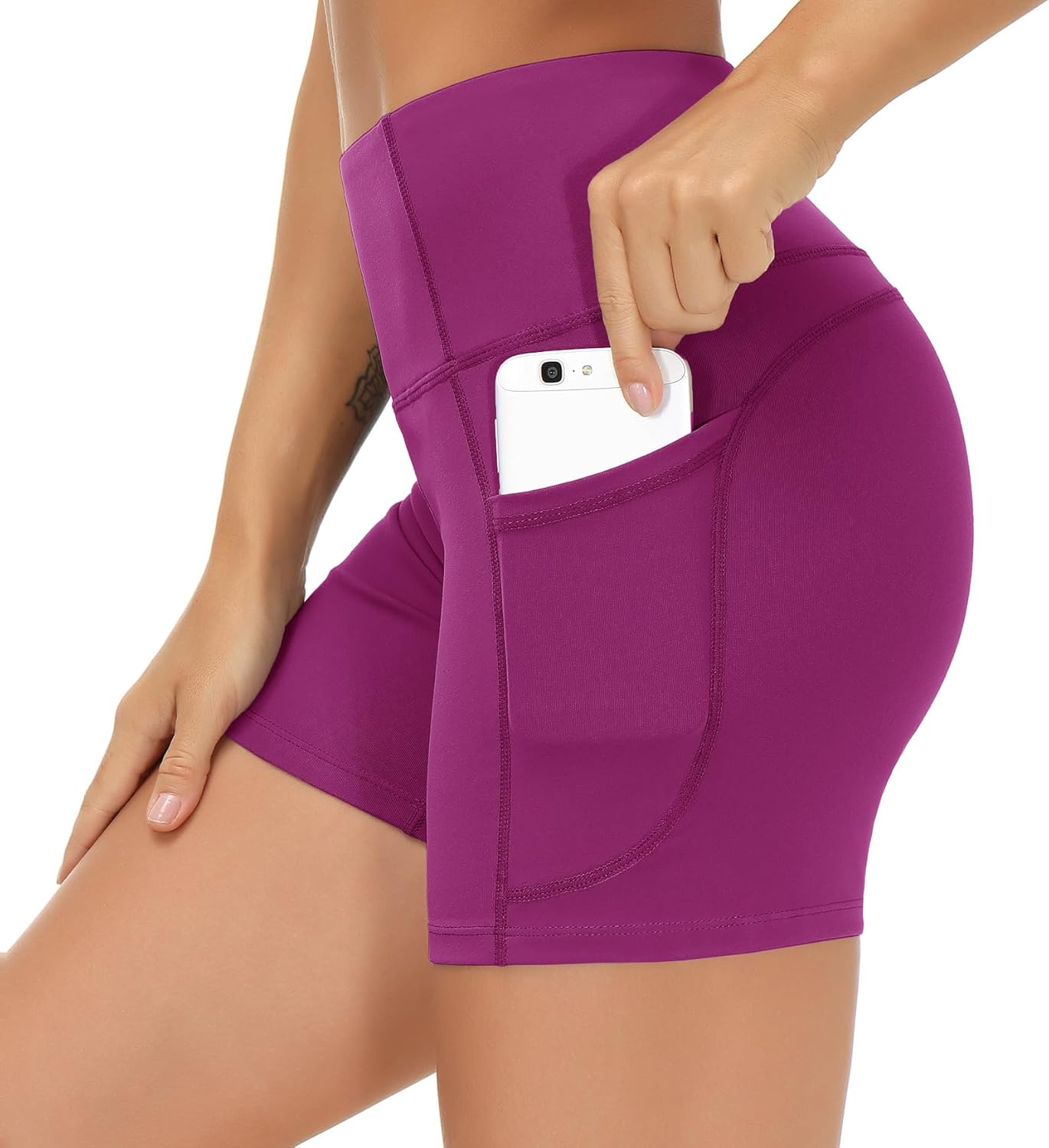 Gym People Women’s High-Waist Yoga Shorts