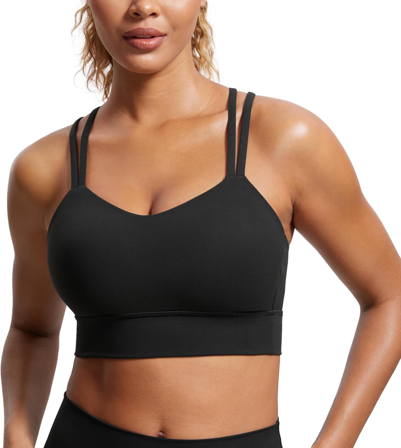CRZ YOGA Butterluxe Longline Sports Bra