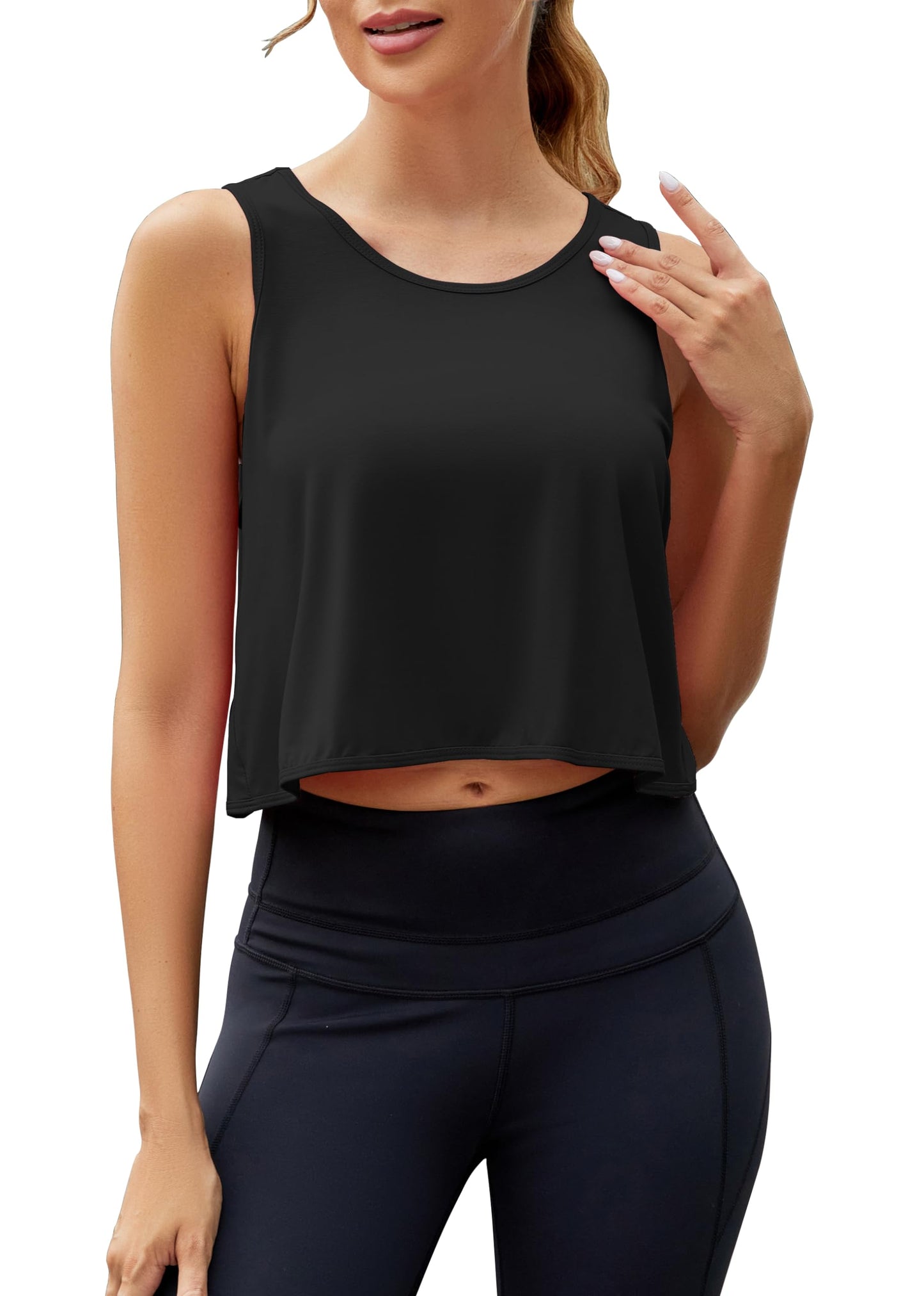 Mippo Women’s Open Back Workout Top