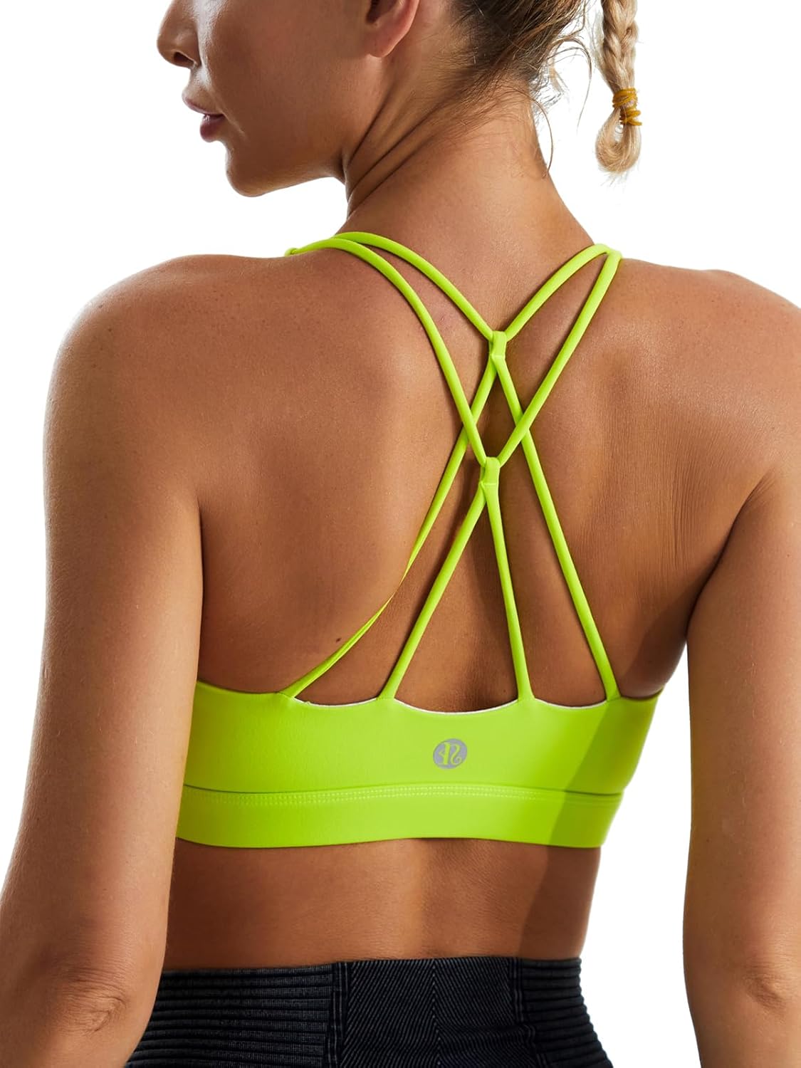Women’s Padded Crisscross Back Sports Bra