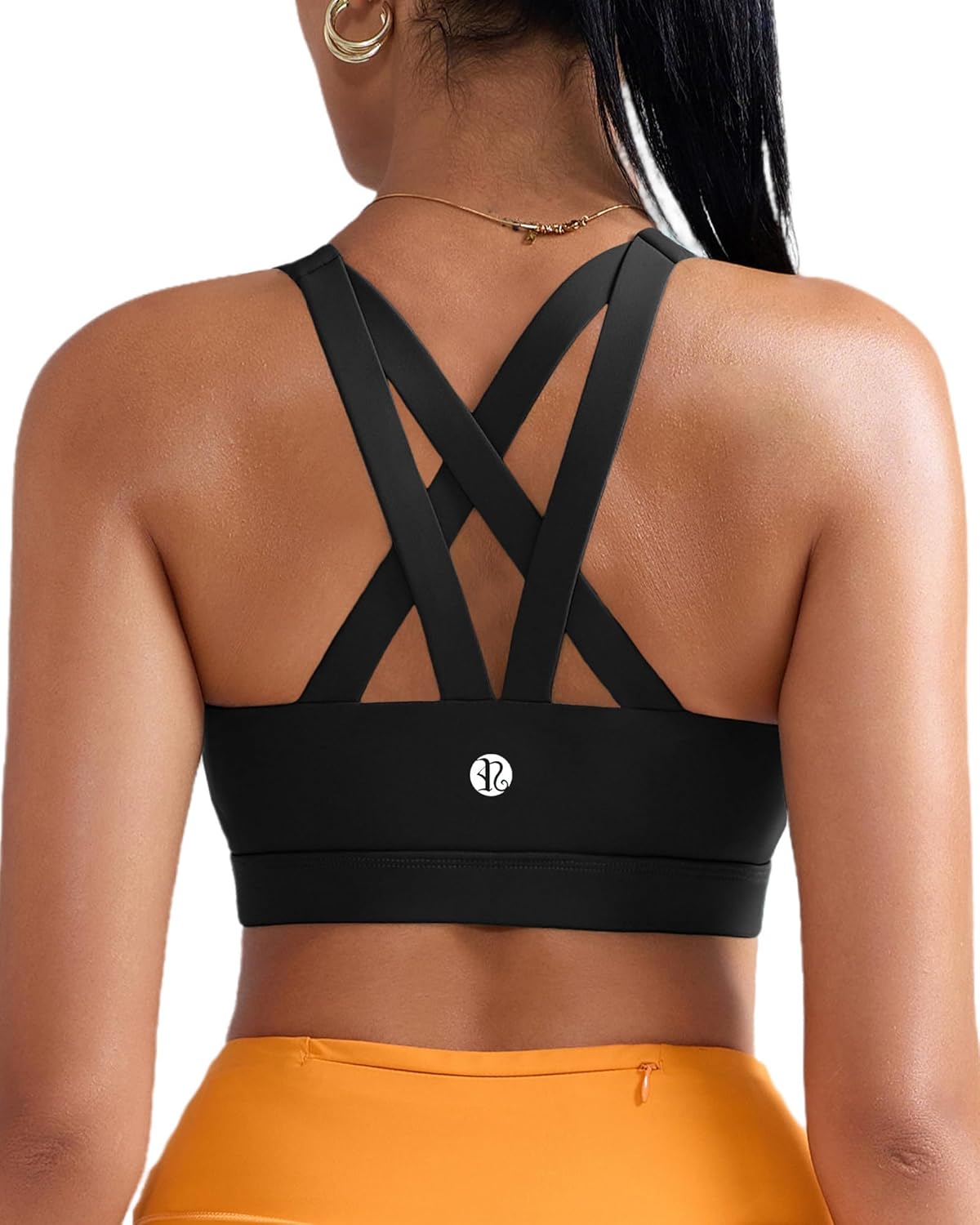 RUNNING GIRL Criss-Cross Sports Bra