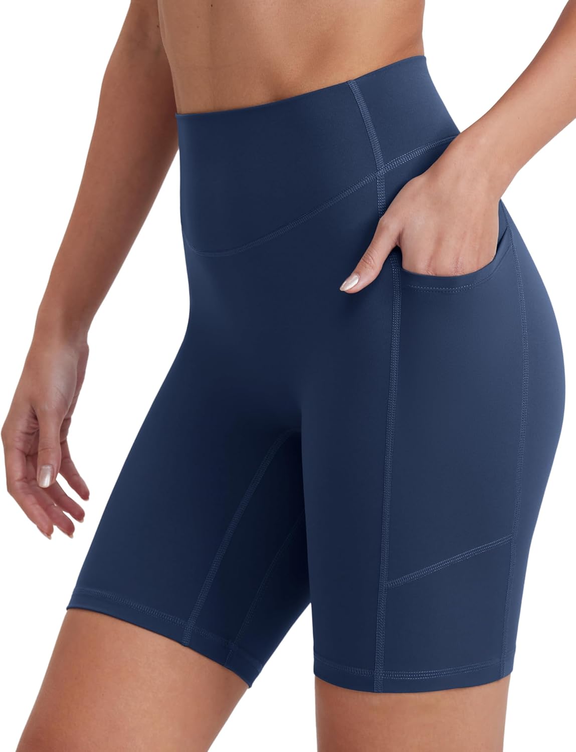 Women’s Biker Shorts with Pockets, 5"/8"